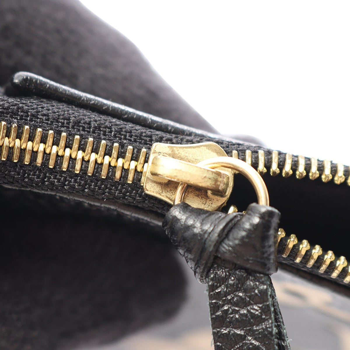 Louis Vuitton Bicolor Monogram Empreinte Mini Pochette Accessoires — Black