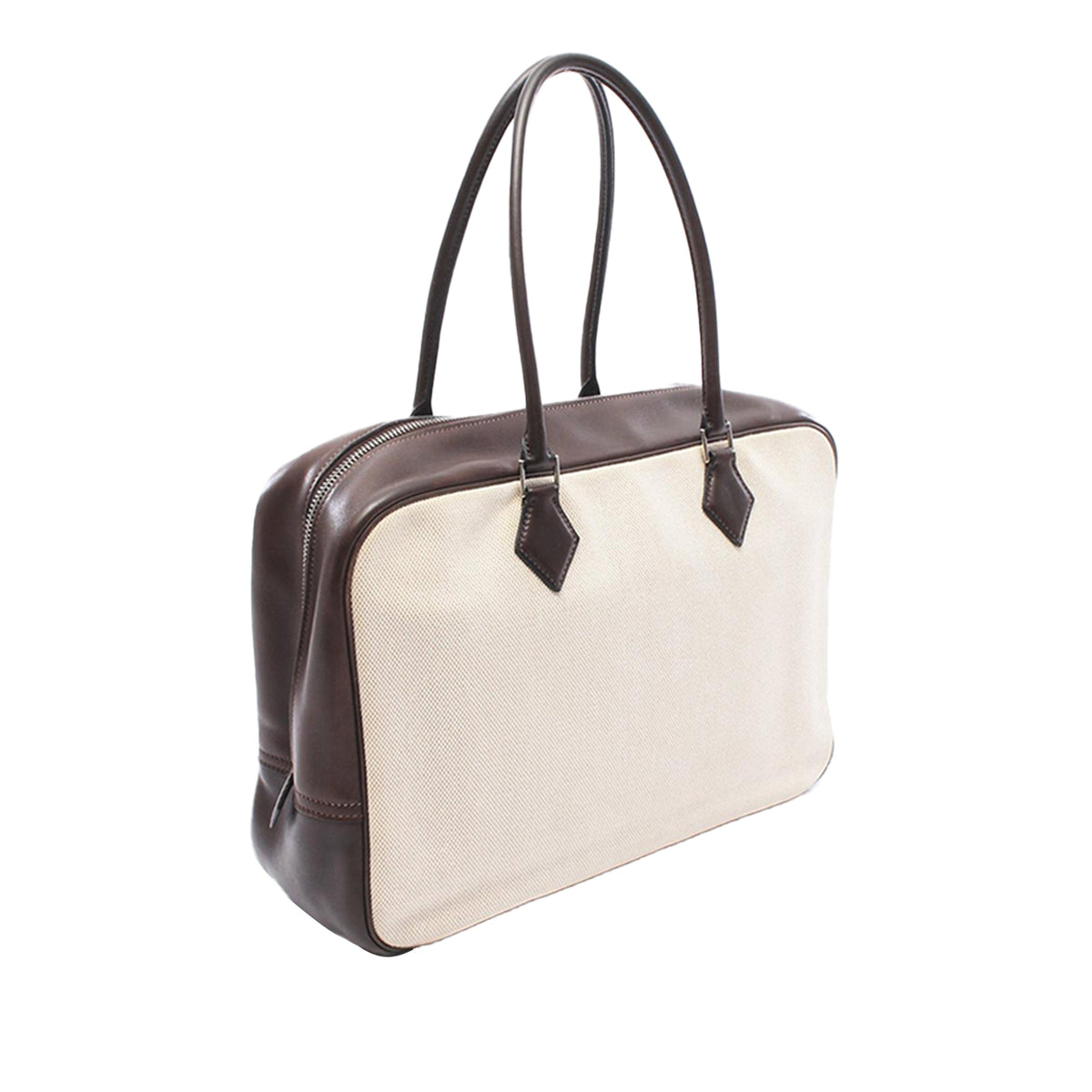 Hermès Toile H and Swift Plume 32 — Beige