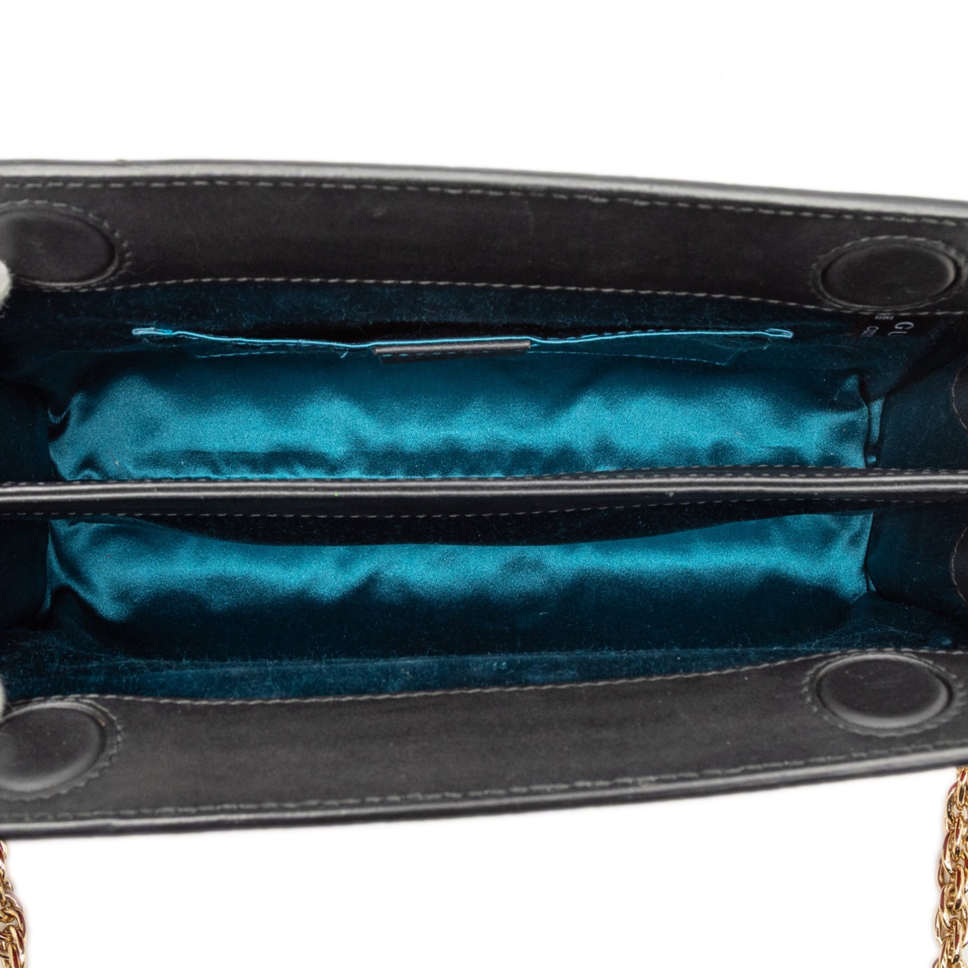 Small Suede Web Ophidia Chain Crossbody
