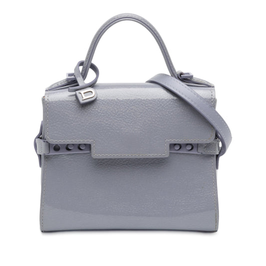 Delvaux Micro Patent Tempete Satchel