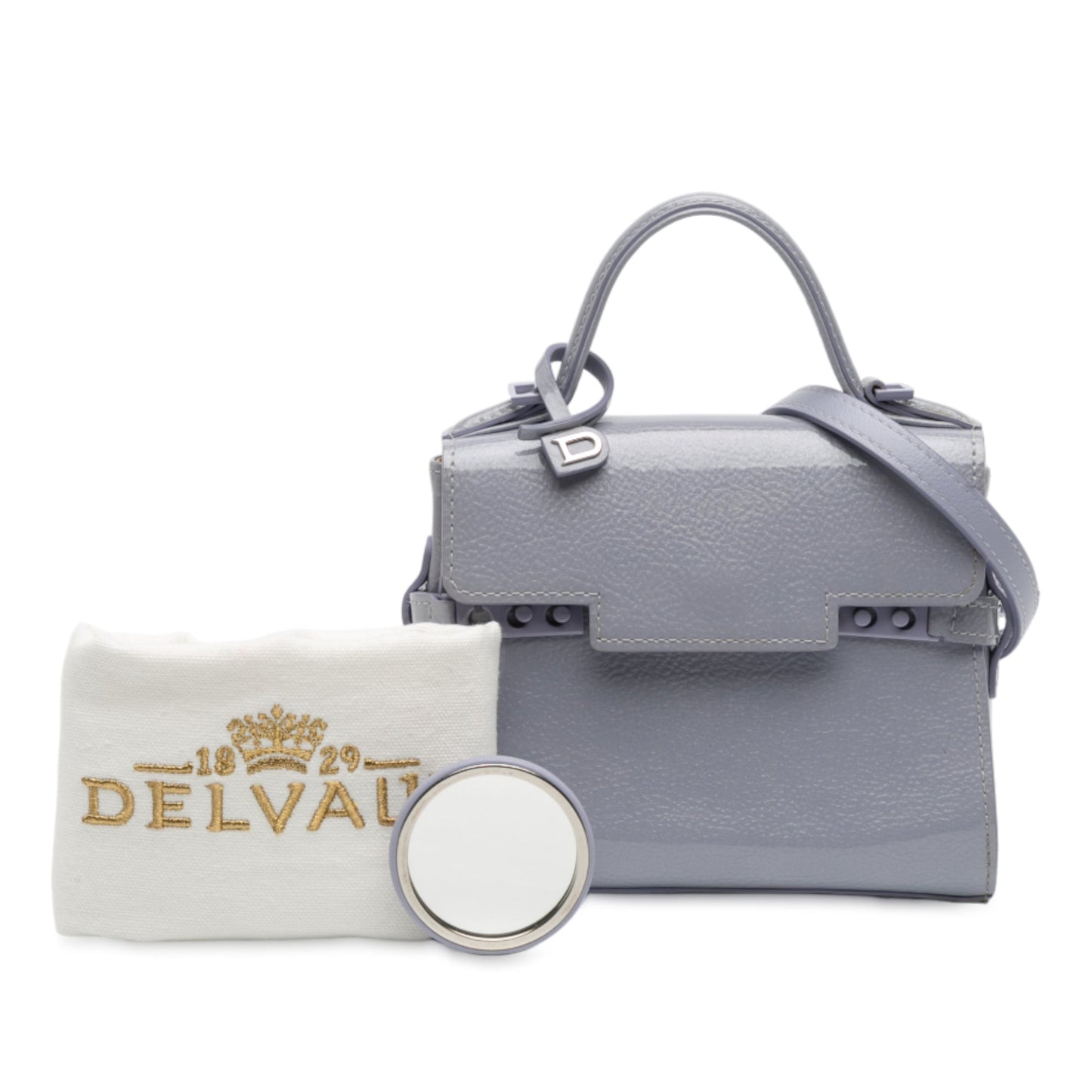 Delvaux Micro Patent Tempete Satchel