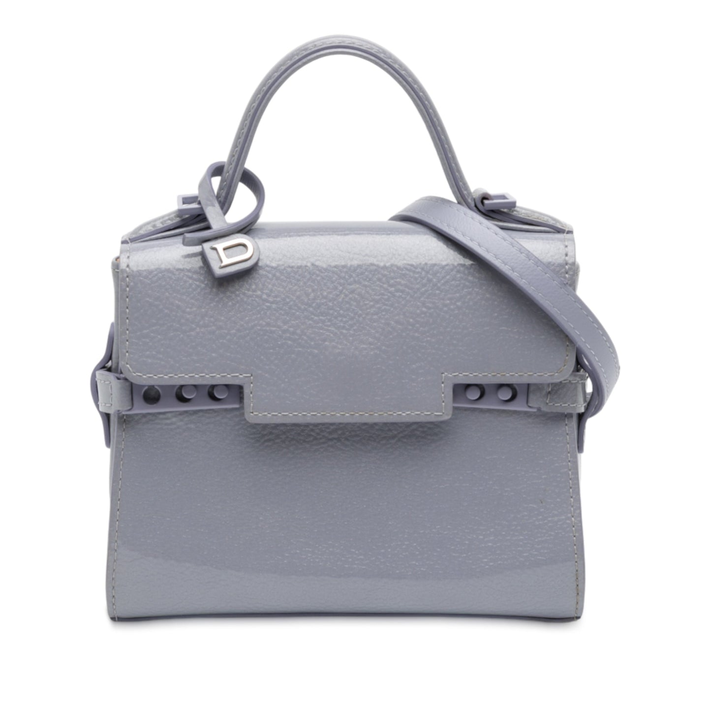 Delvaux Micro Patent Tempete Satchel