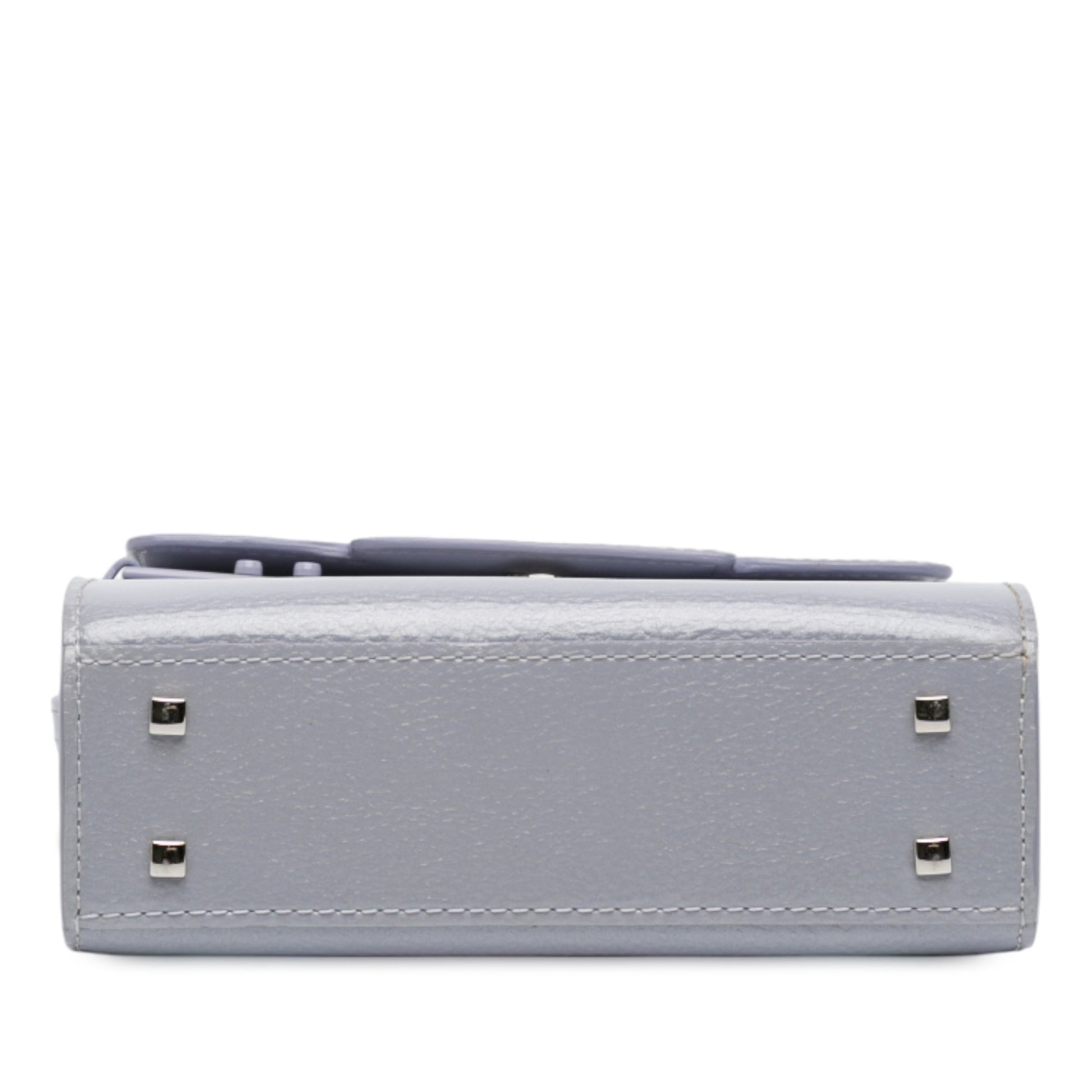 Delvaux Micro Patent Tempete Satchel