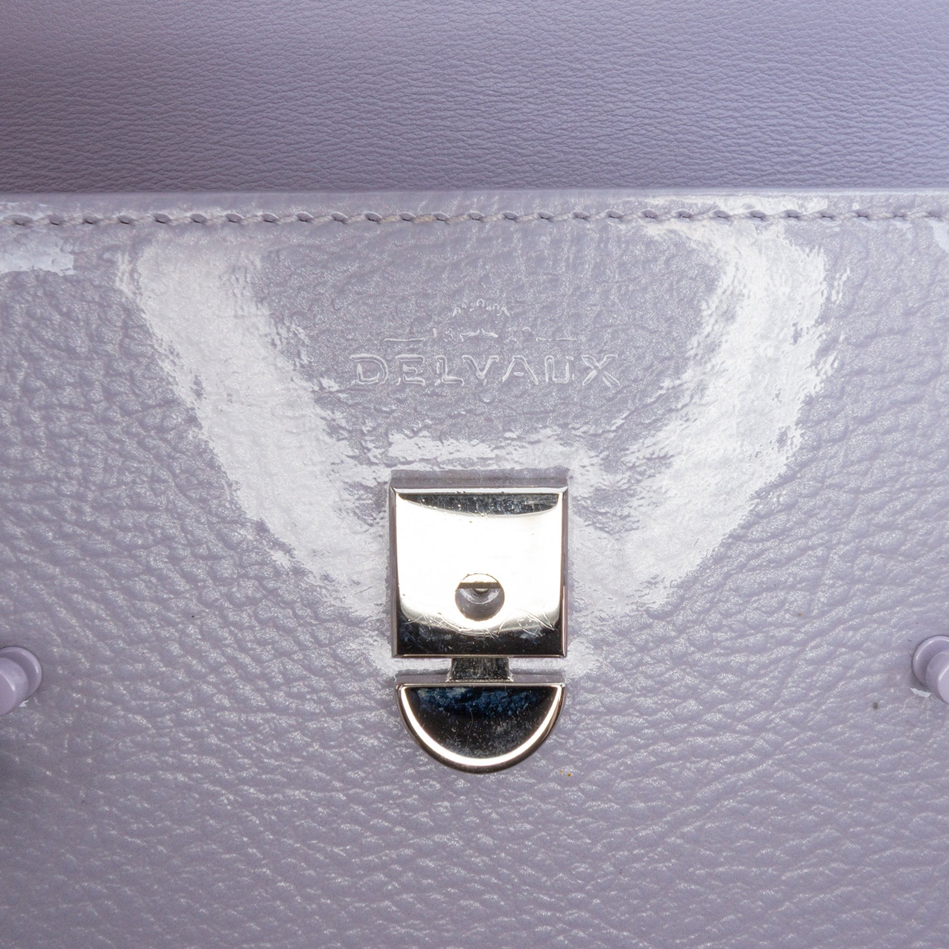 Delvaux Micro Patent Tempete Satchel