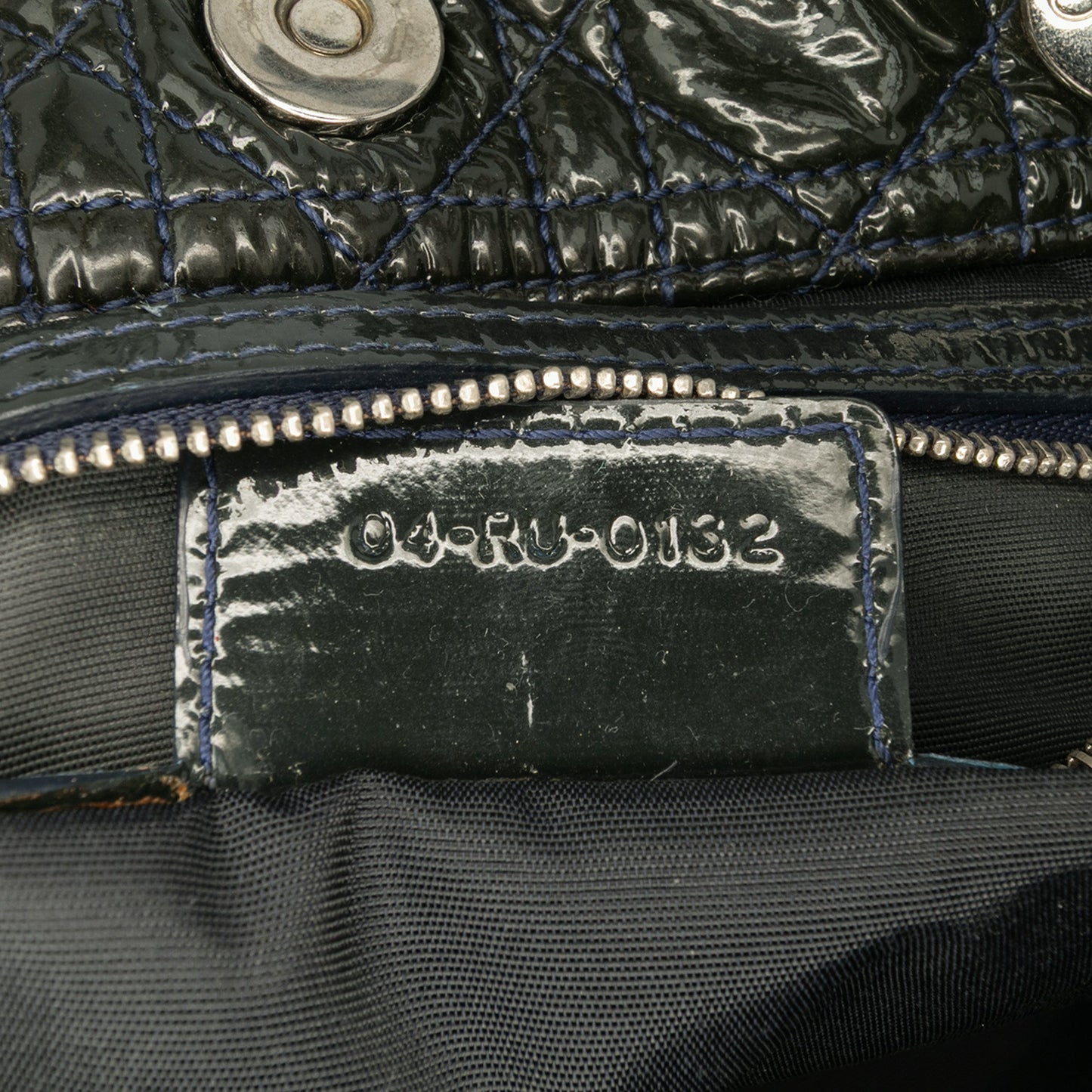 Dior Large Patent Cannage Lady Dior Soft Shopping Tote