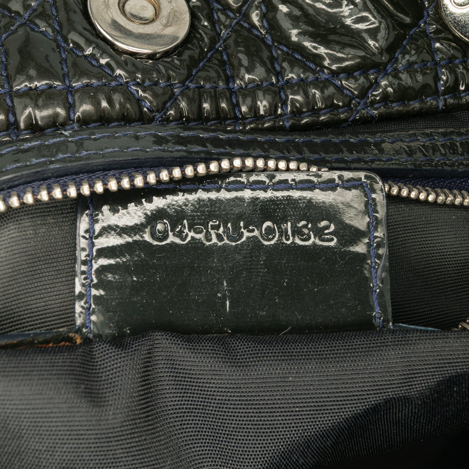Dior Large Patent Cannage Lady Dior Soft Shopping Tote
