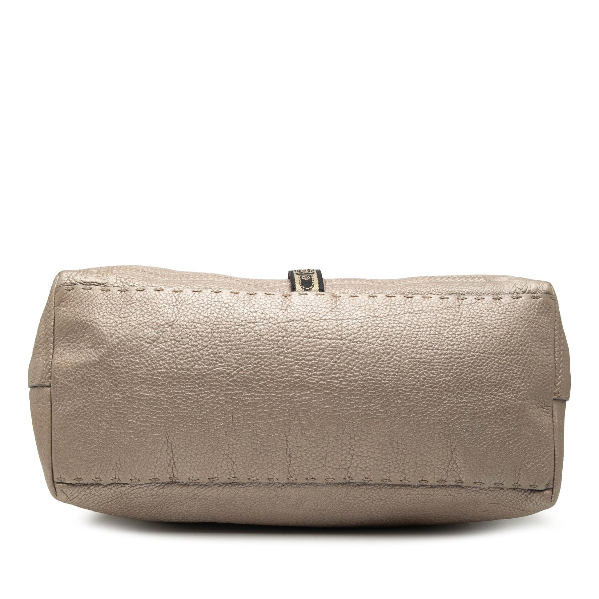 Large Leather Selleria Villa Borghese Tote