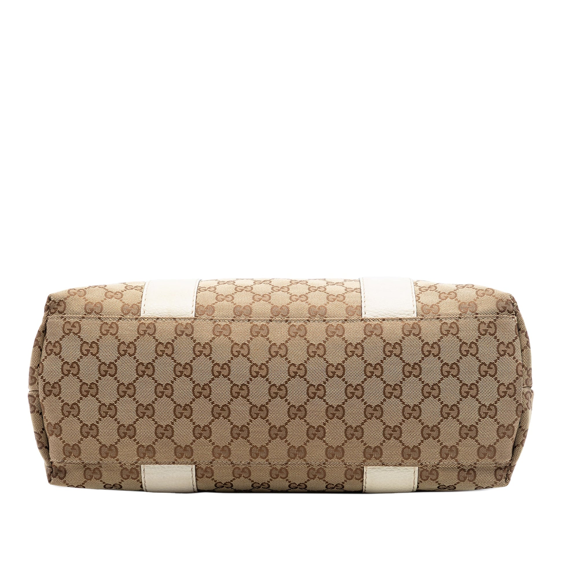 Gucci Medium GG Canvas Bamboo Libeccio Tote