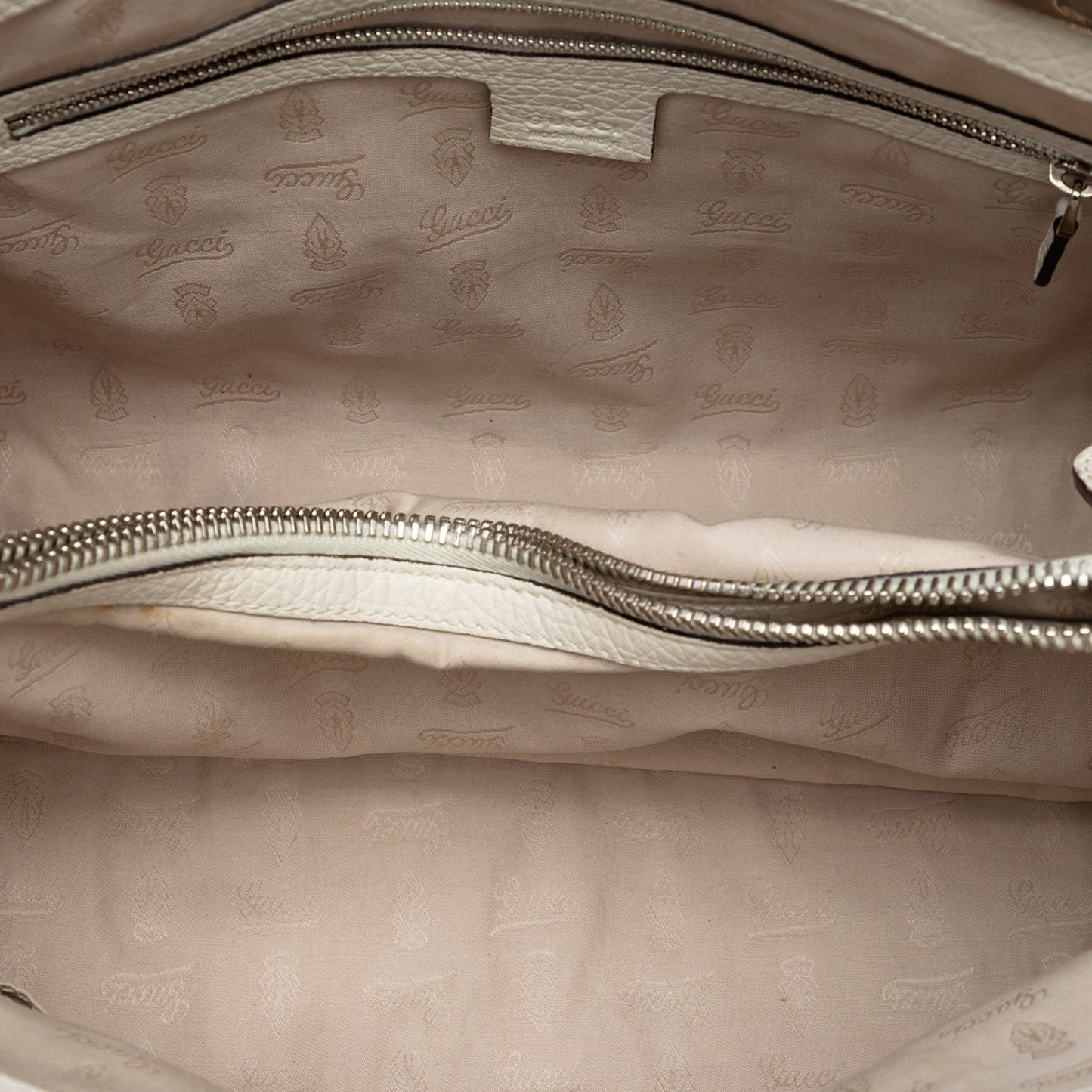 Gucci Medium GG Canvas Bamboo Libeccio Tote