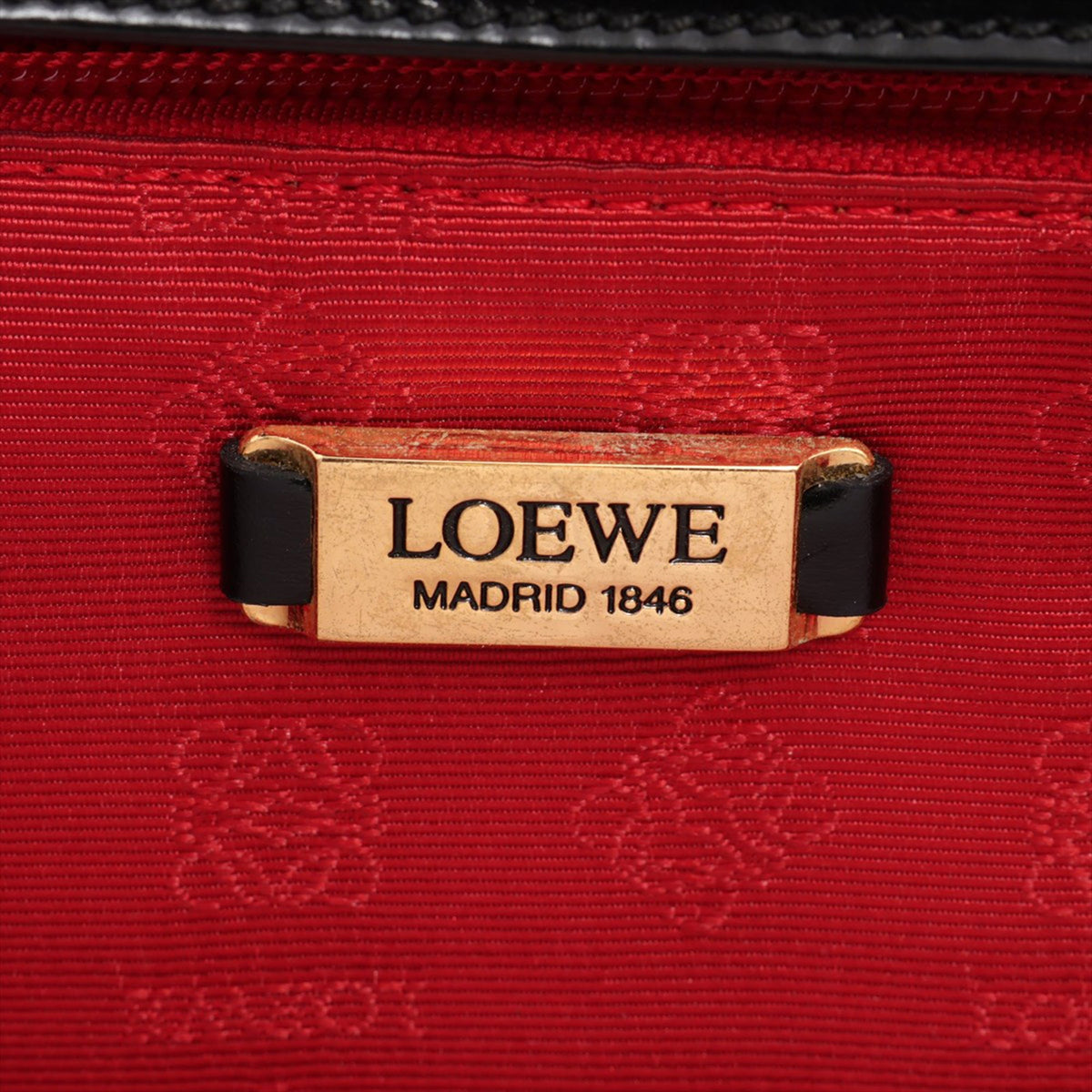 LOEWE Leather Anagram Handbag