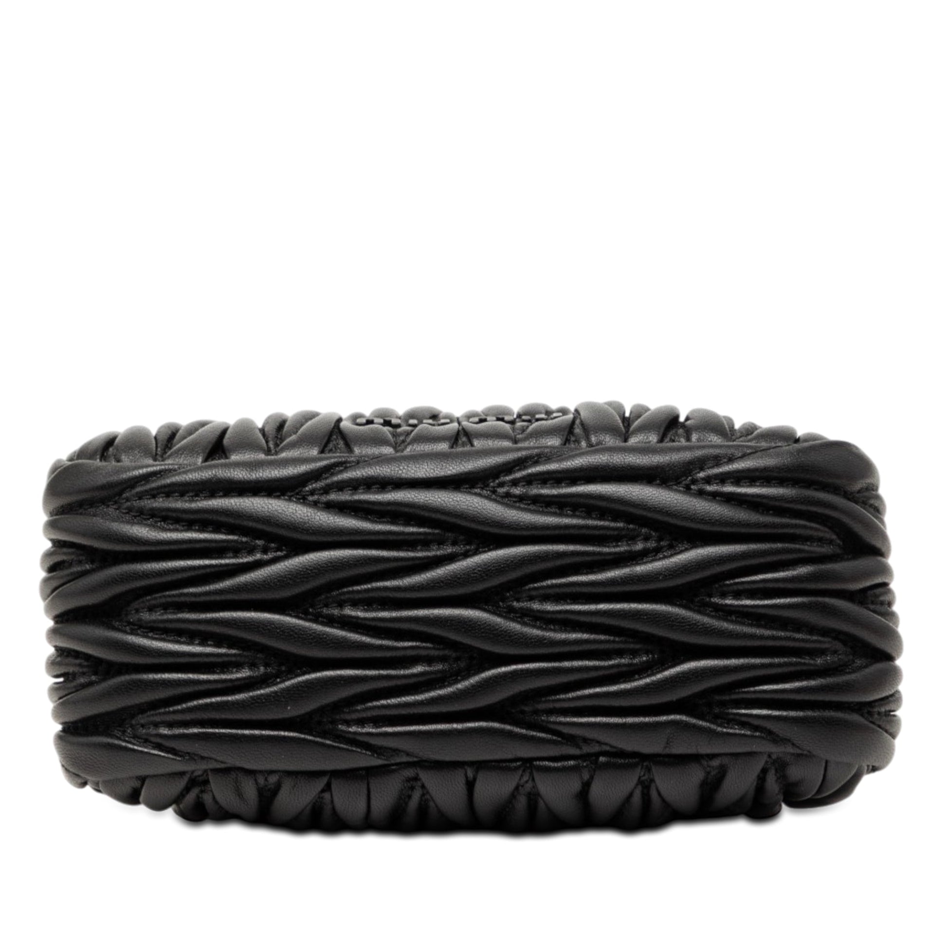 Miu Miu Mini Matelasse Nappa Belle Crossbody