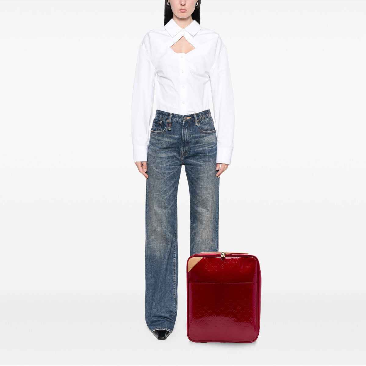 Louis Vuitton Monogram Vernis Pegase 45
