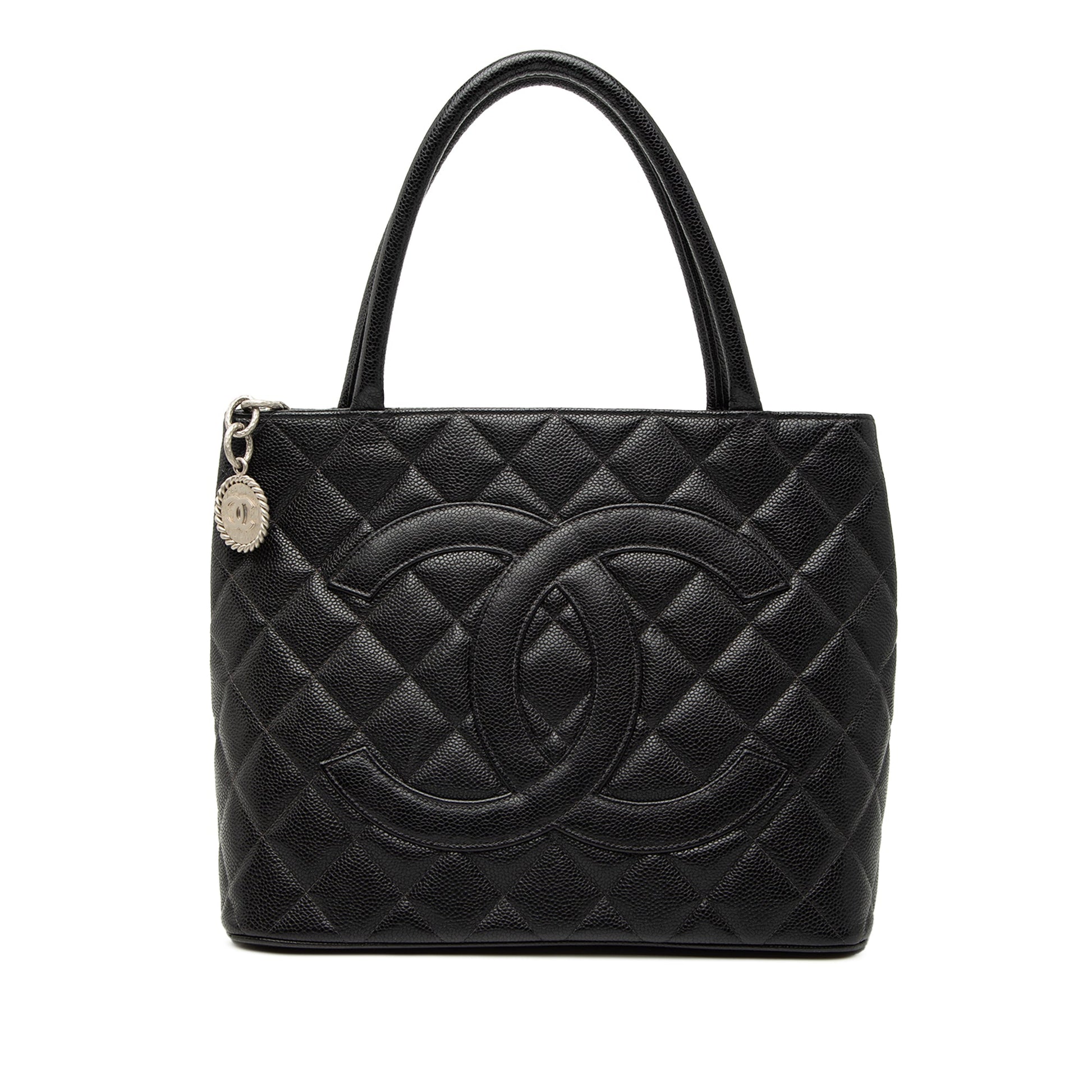 Chanel Caviar Medallion Tote