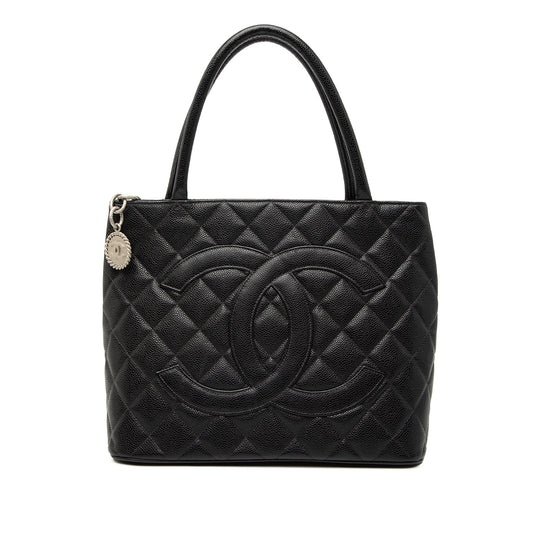 Chanel Caviar Medallion Tote