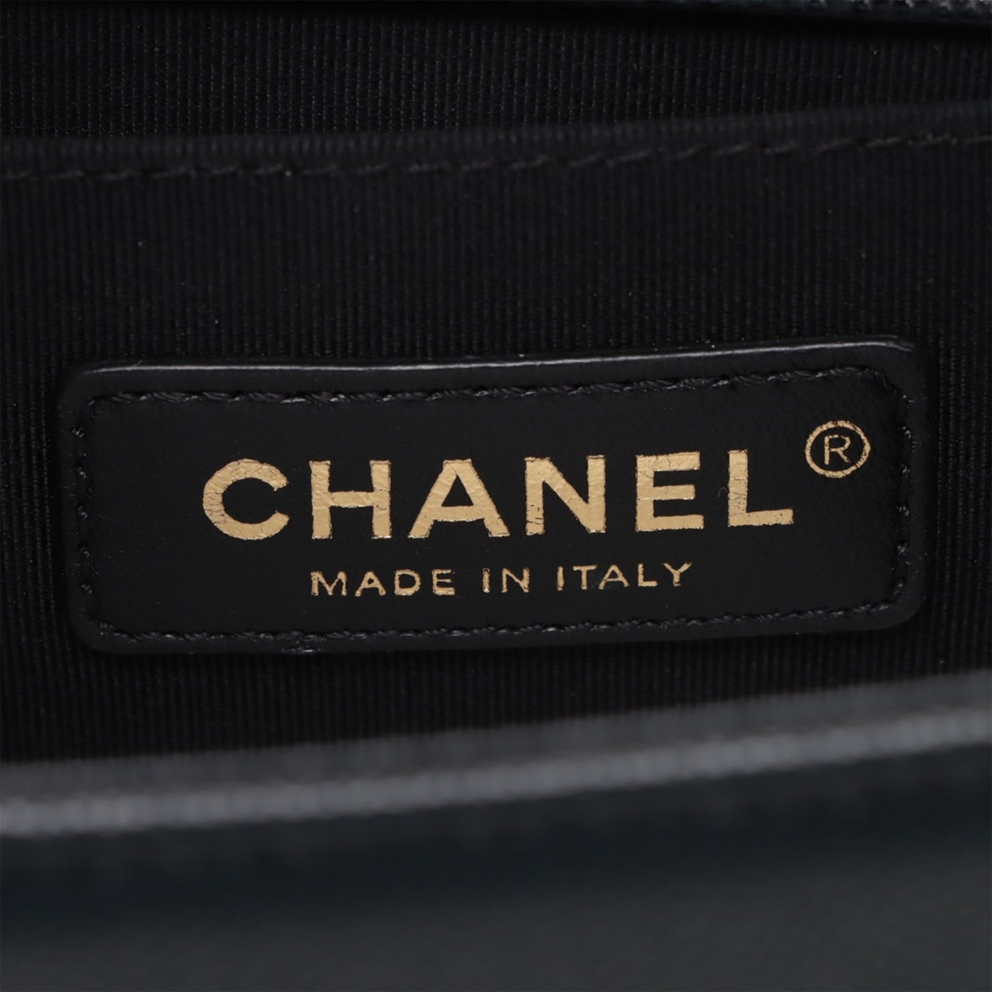 Chanel Old Medium Quilted Caviar Boy Flap