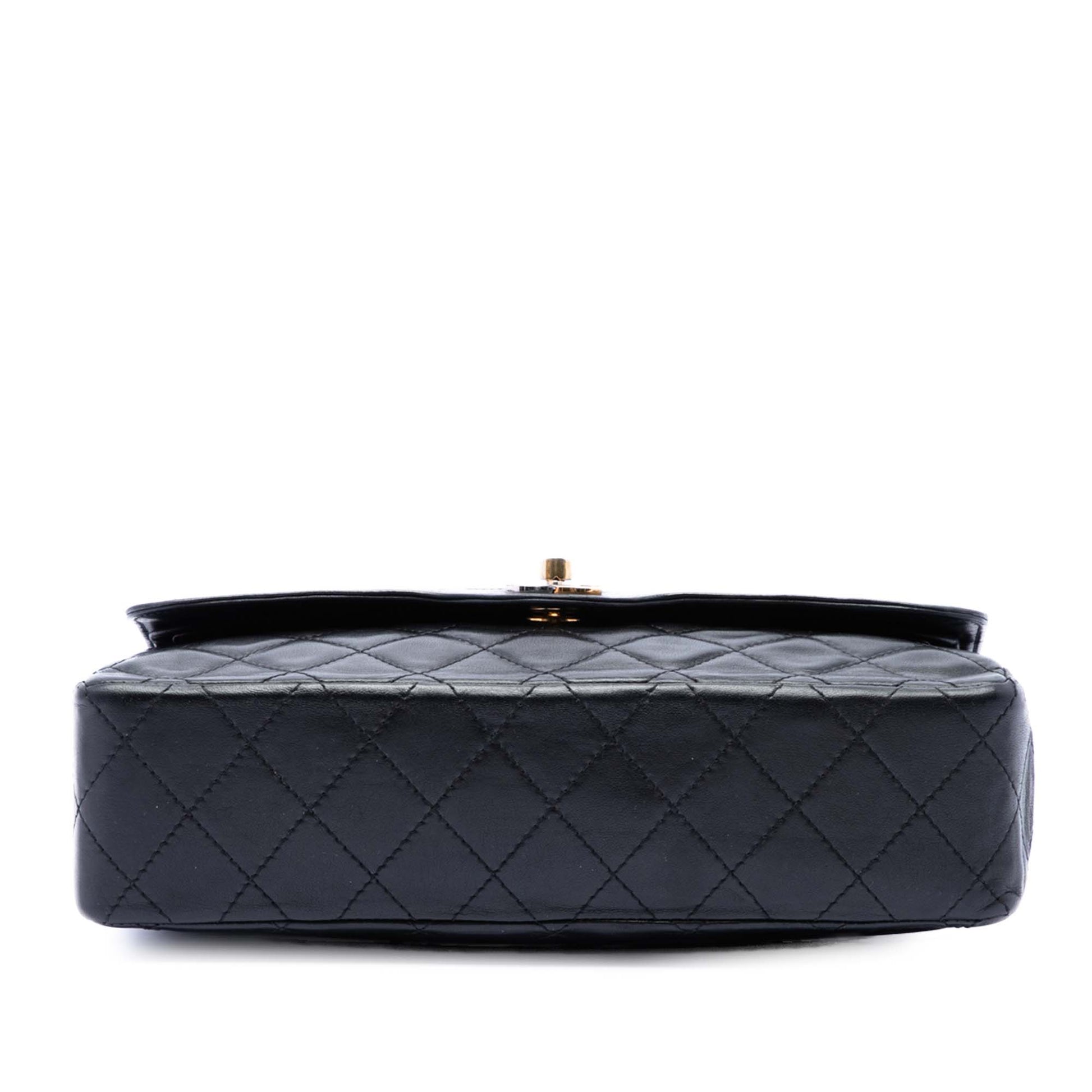 Chanel Limited Edition Paris Quilted Lambskin Double Flap