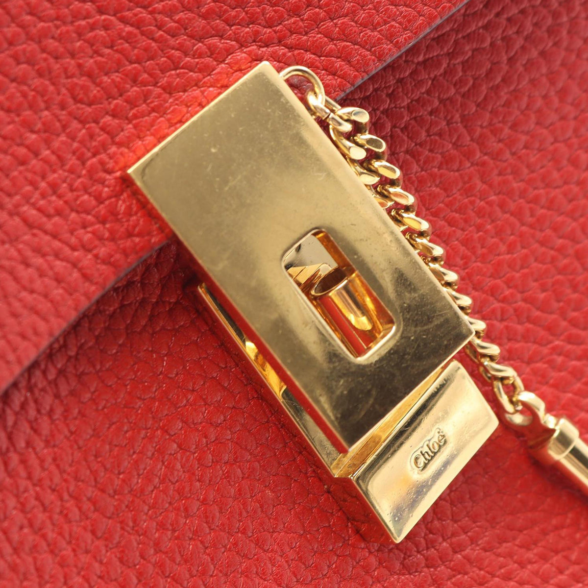 Chloé Mini Leather Drew Crossbody