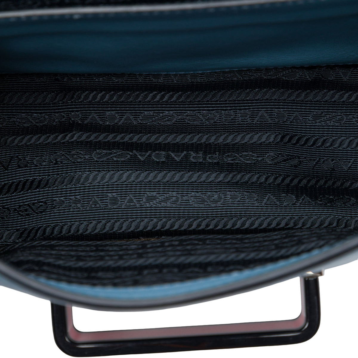 Prada City Calf Plex Ribbon Crossbody