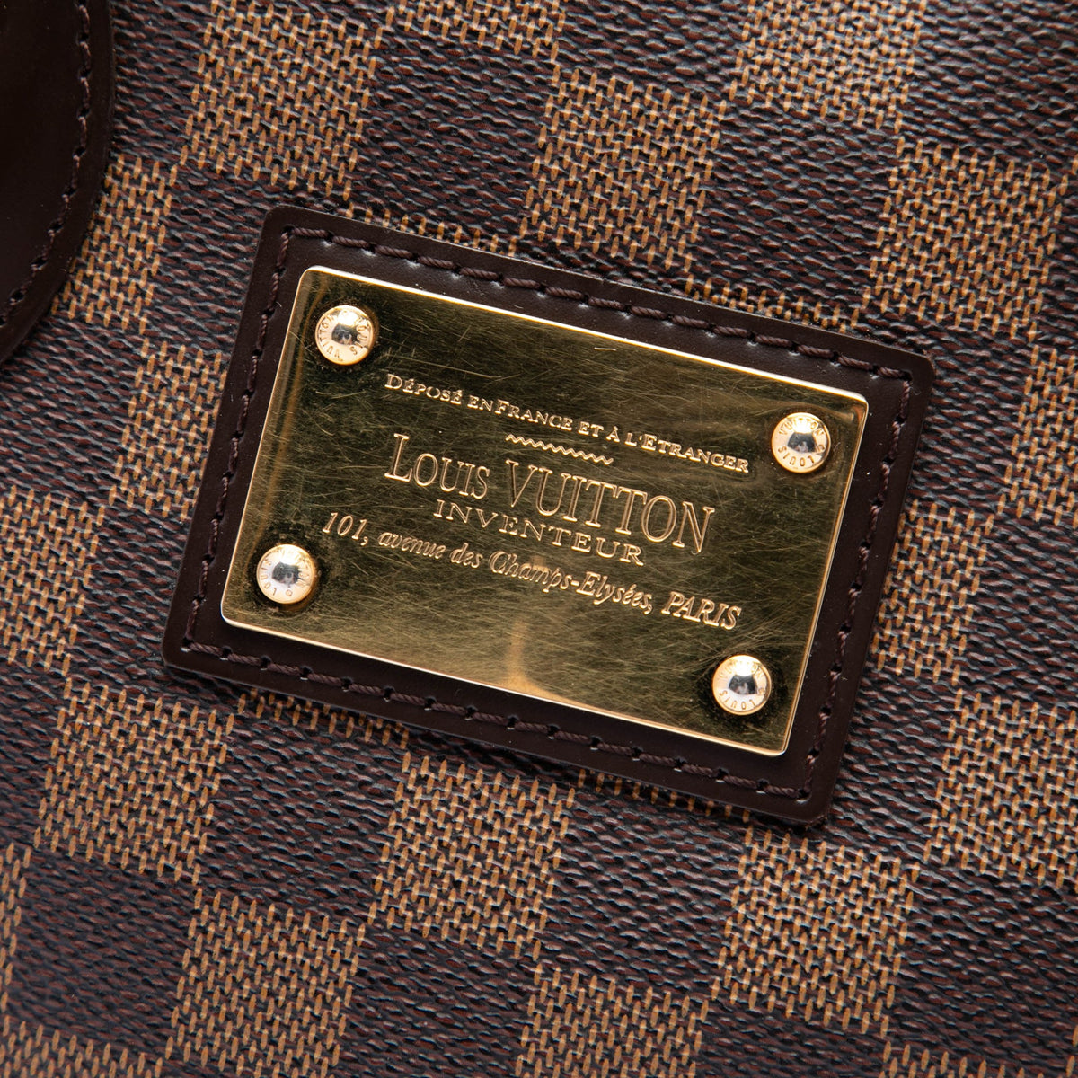 Louis Vuitton Damier Ebene Hampstead PM — Brown