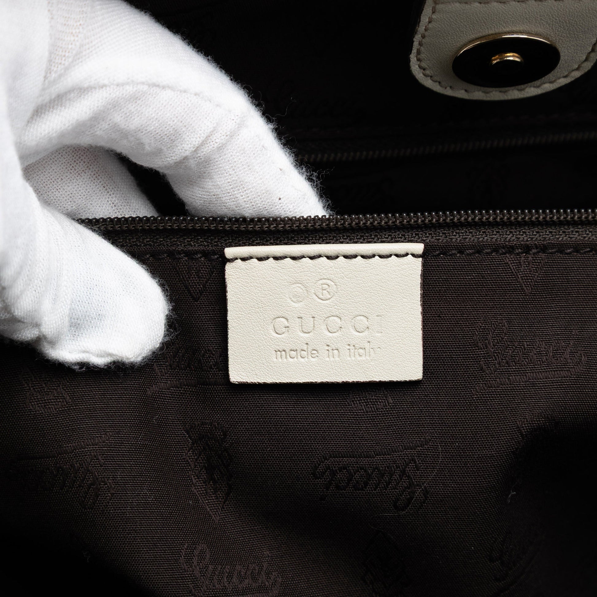 Large Guccissima Sukey Tote
