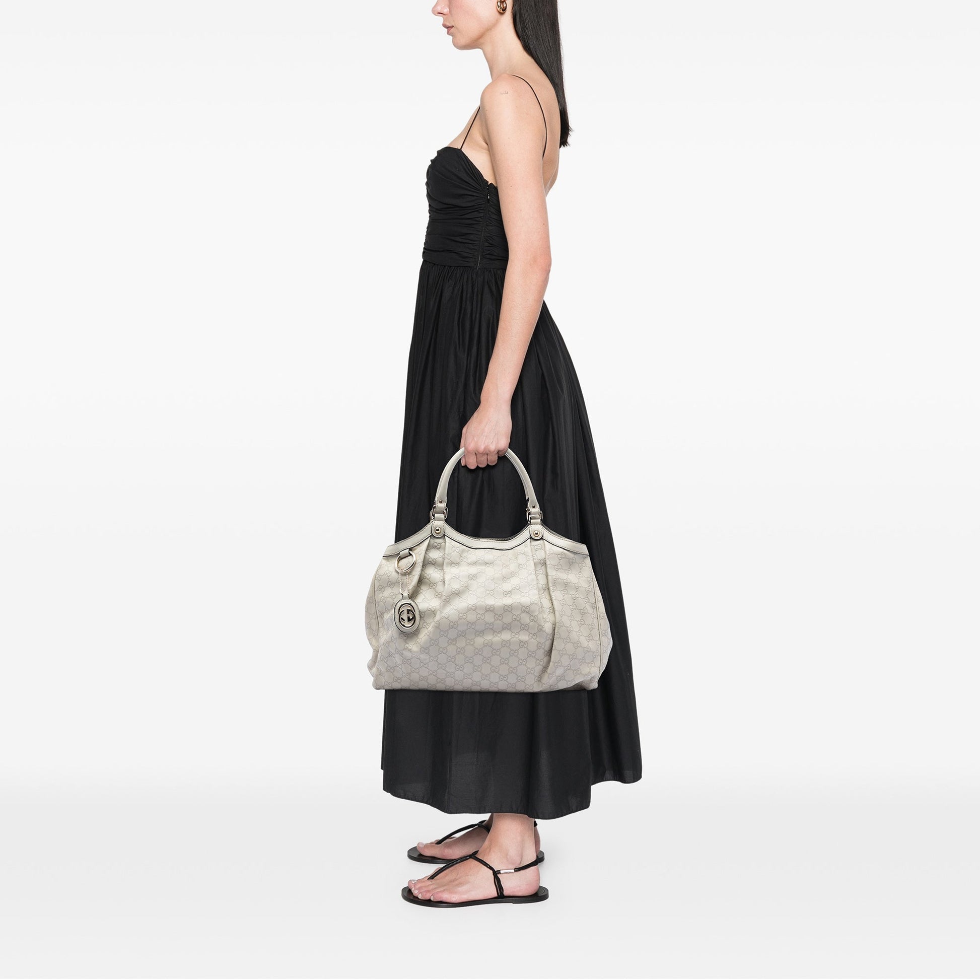 Large Guccissima Sukey Tote