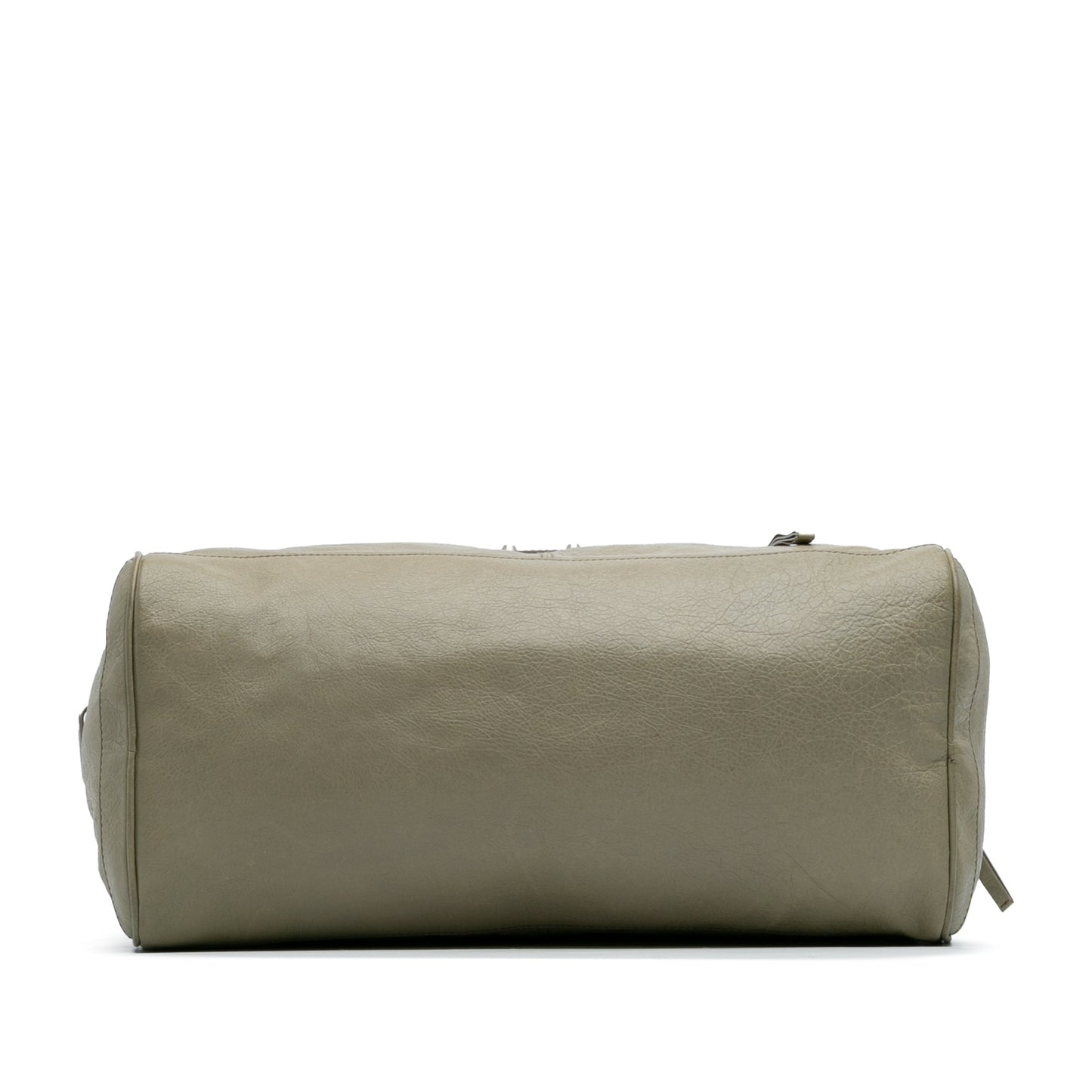 Balenciaga Small Lambskin Motocross Classic Squash Duffle Bag