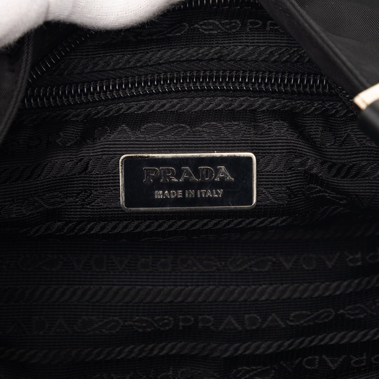 Prada Tessuto Zip Top Crossbody