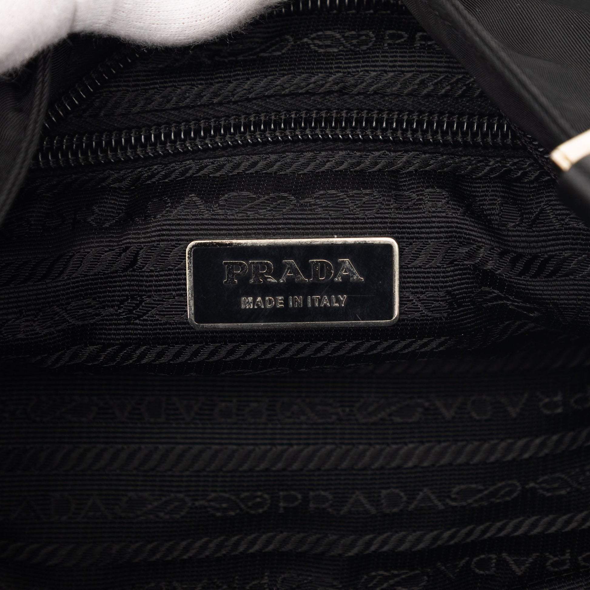 Prada Tessuto Zip Top Crossbody