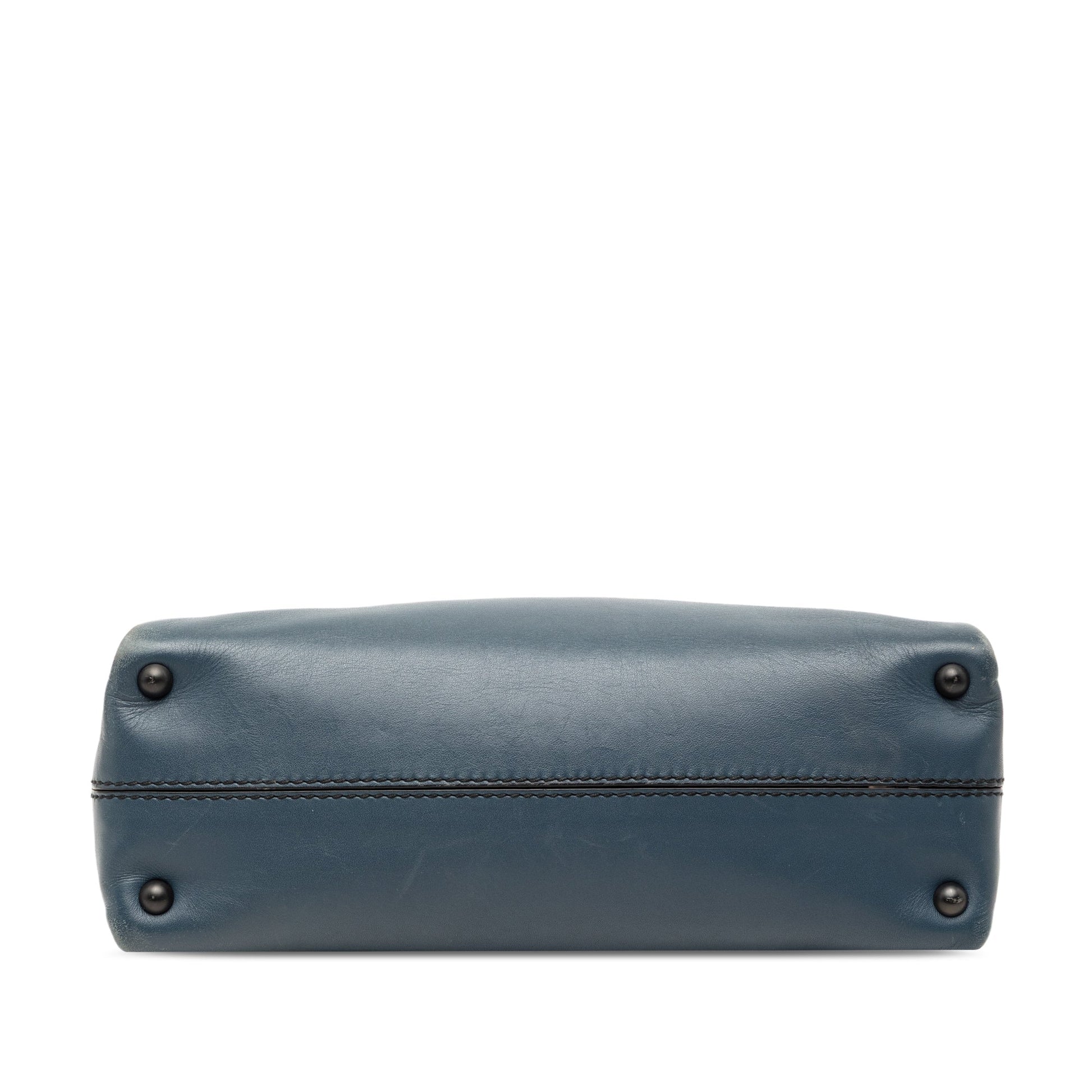 Bottega Veneta Small Intrecciato Trimmed Nappa Piazza Top Handle Satchel