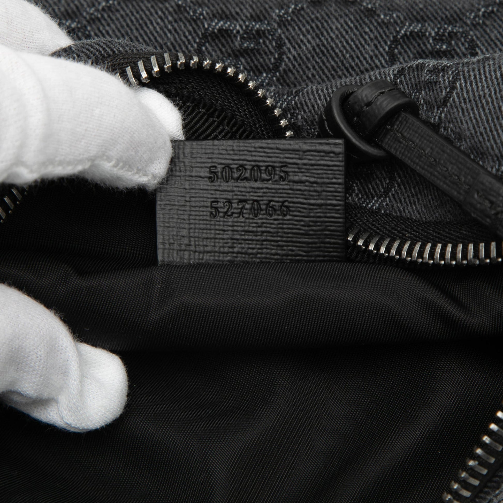 Kids GG Denim Belt Bag