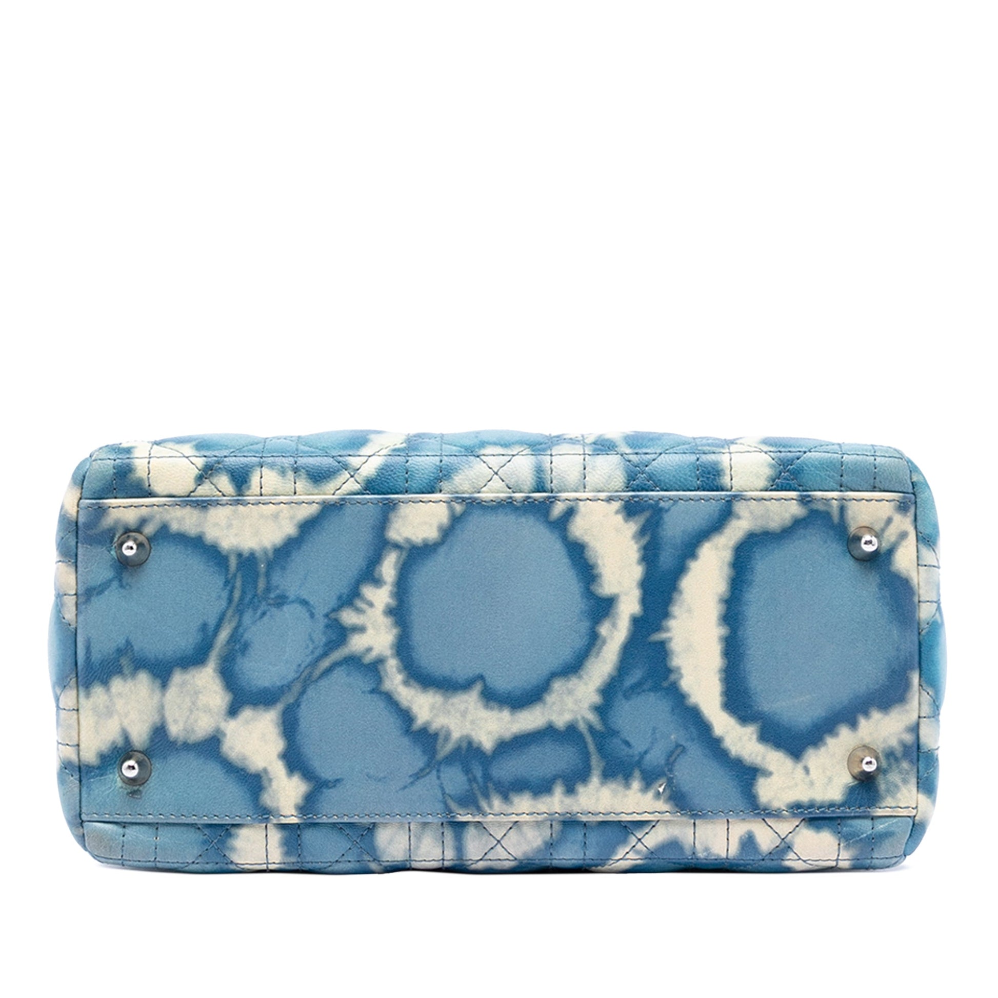 Dior Medium Calfskin Tie Dye Print Lady Dior