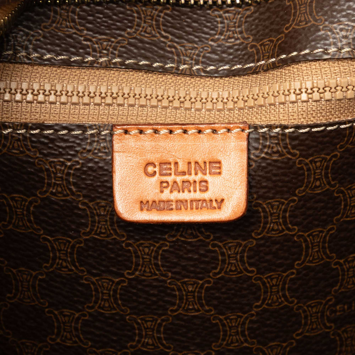 Celine Macadam Coated Canvas Tote