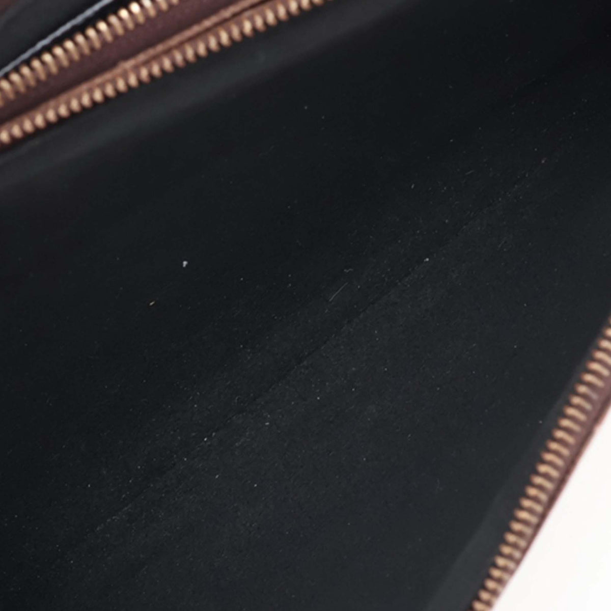 Louis Vuitton Monogram Giant Reverse Double Zip Pochette — Brown
