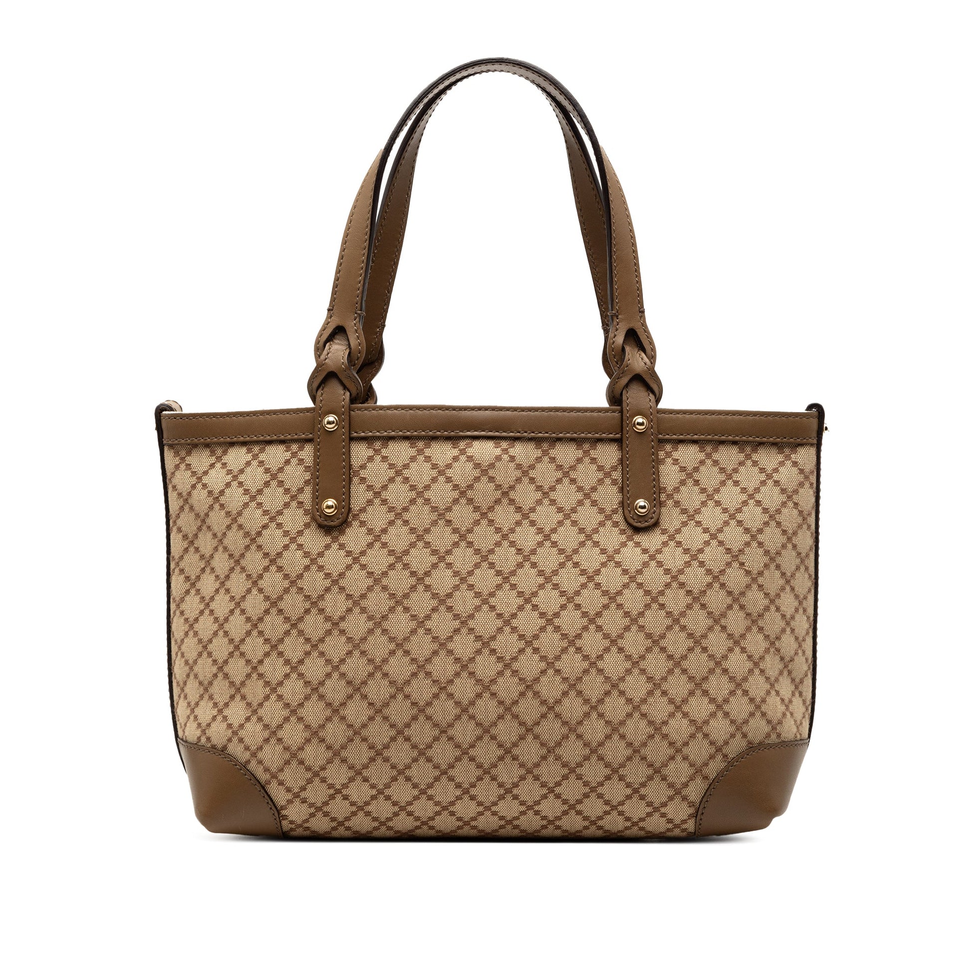 Gucci Diamante Canvas Craft Tote