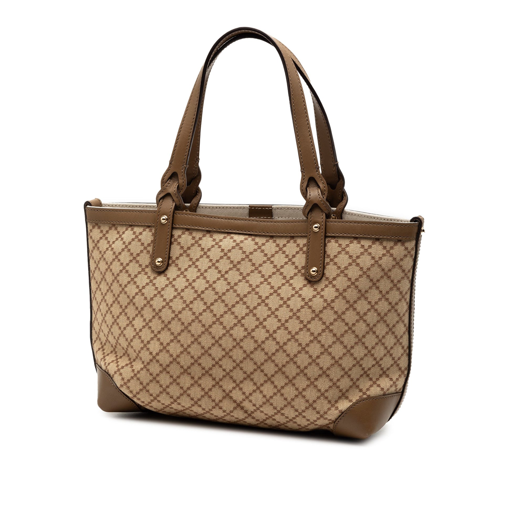 Gucci Diamante Canvas Craft Tote