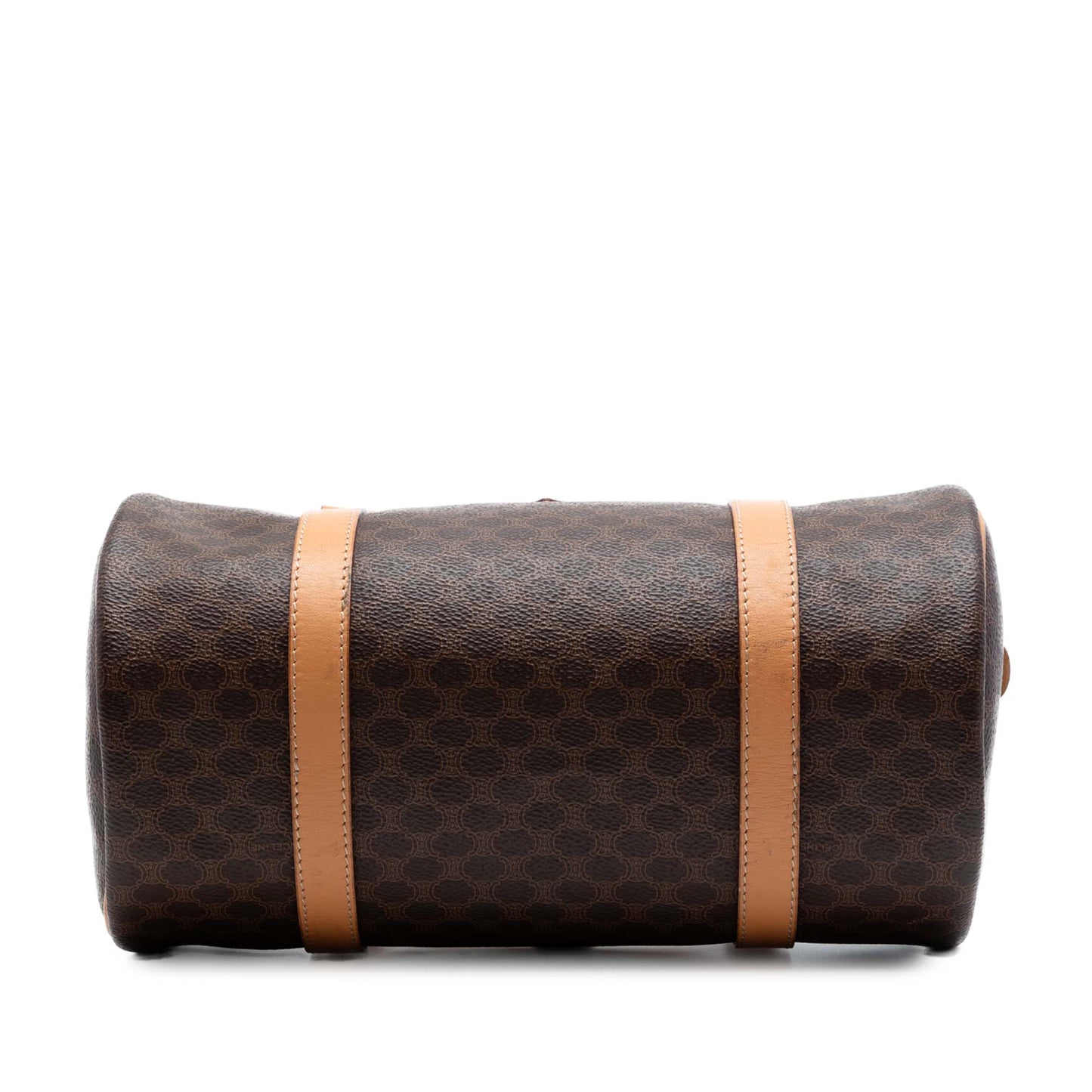 Celine Macadam Coated Canvas Shoulder Bag