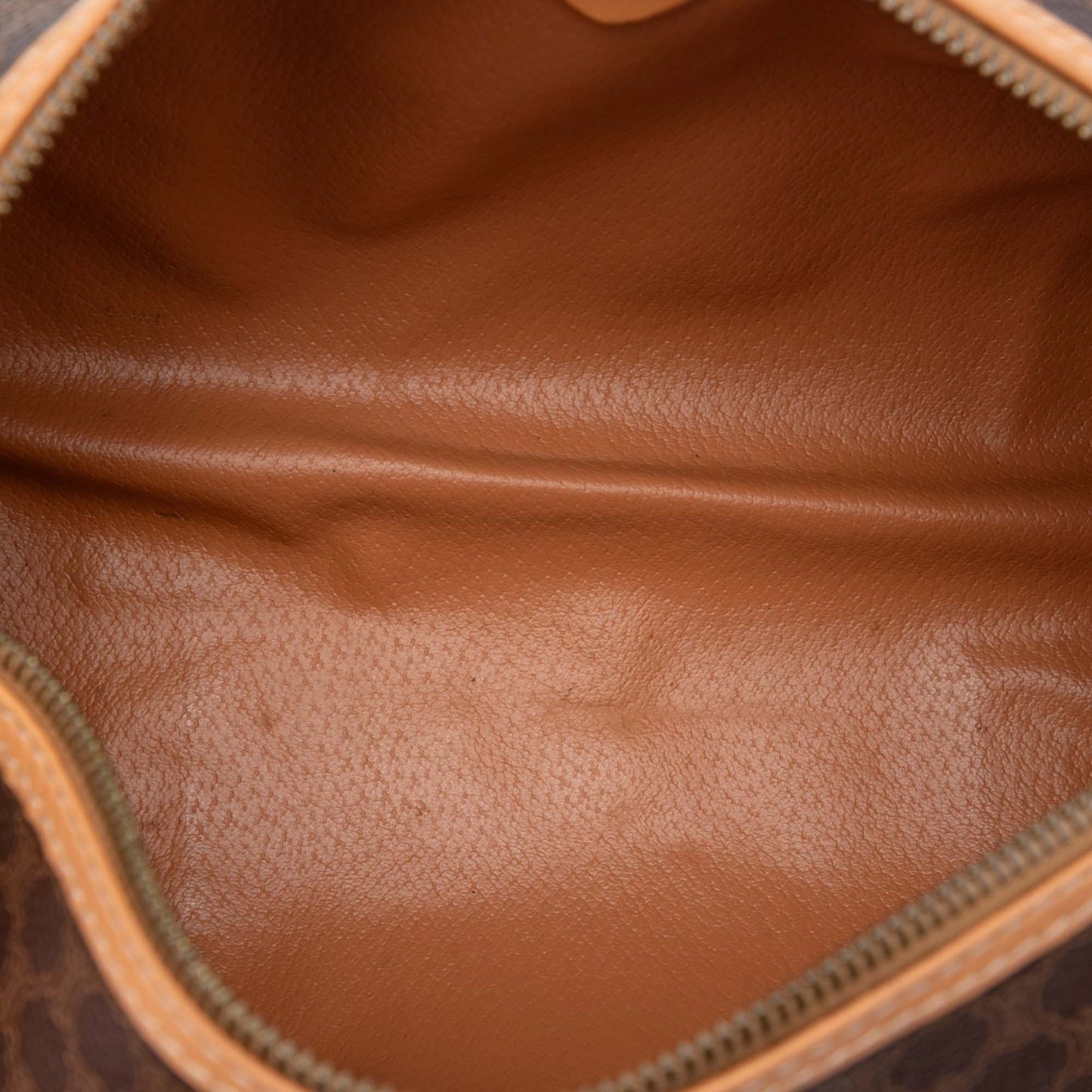 Celine Macadam Coated Canvas Shoulder Bag