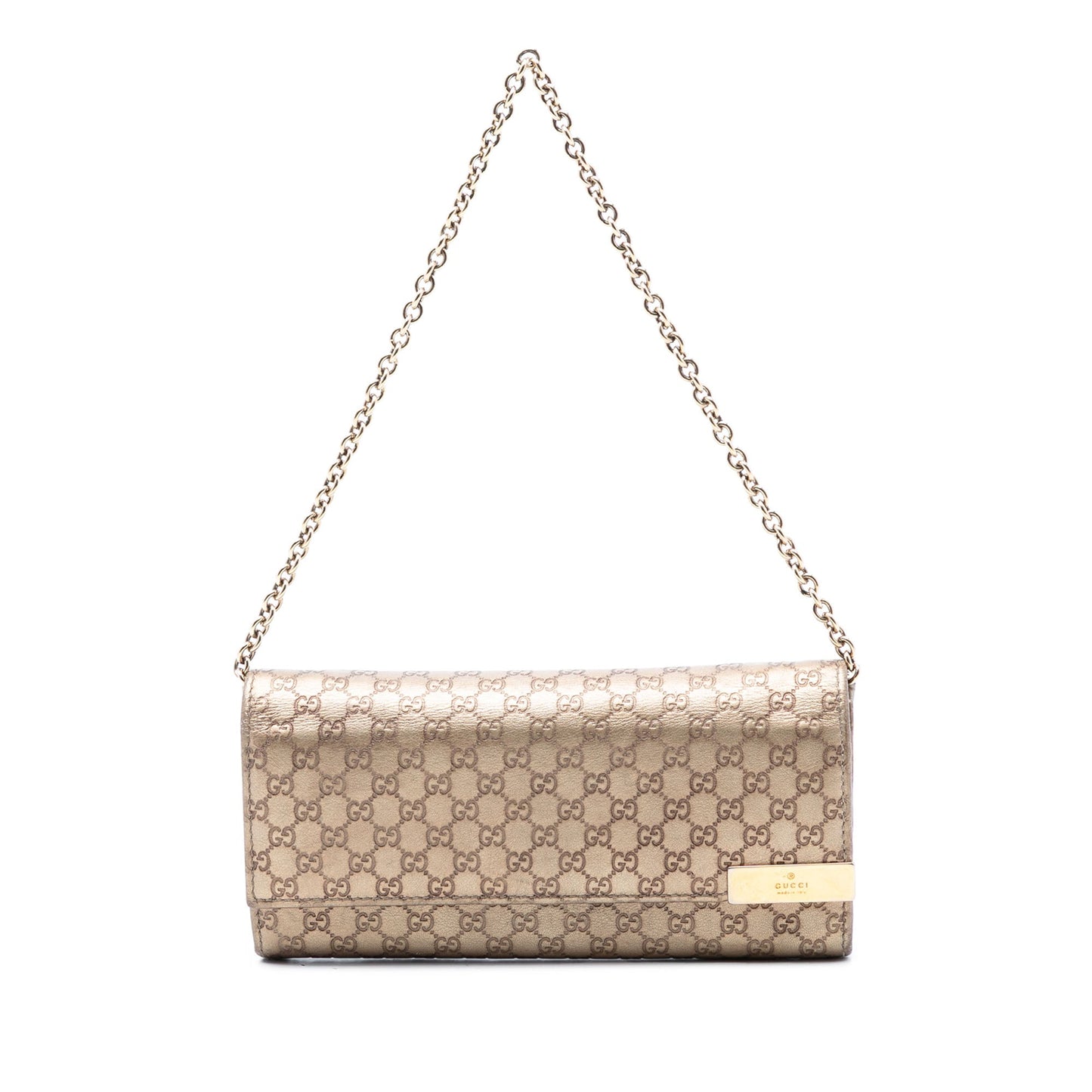 Metallic Microguccissima Dice Wallet On Chain