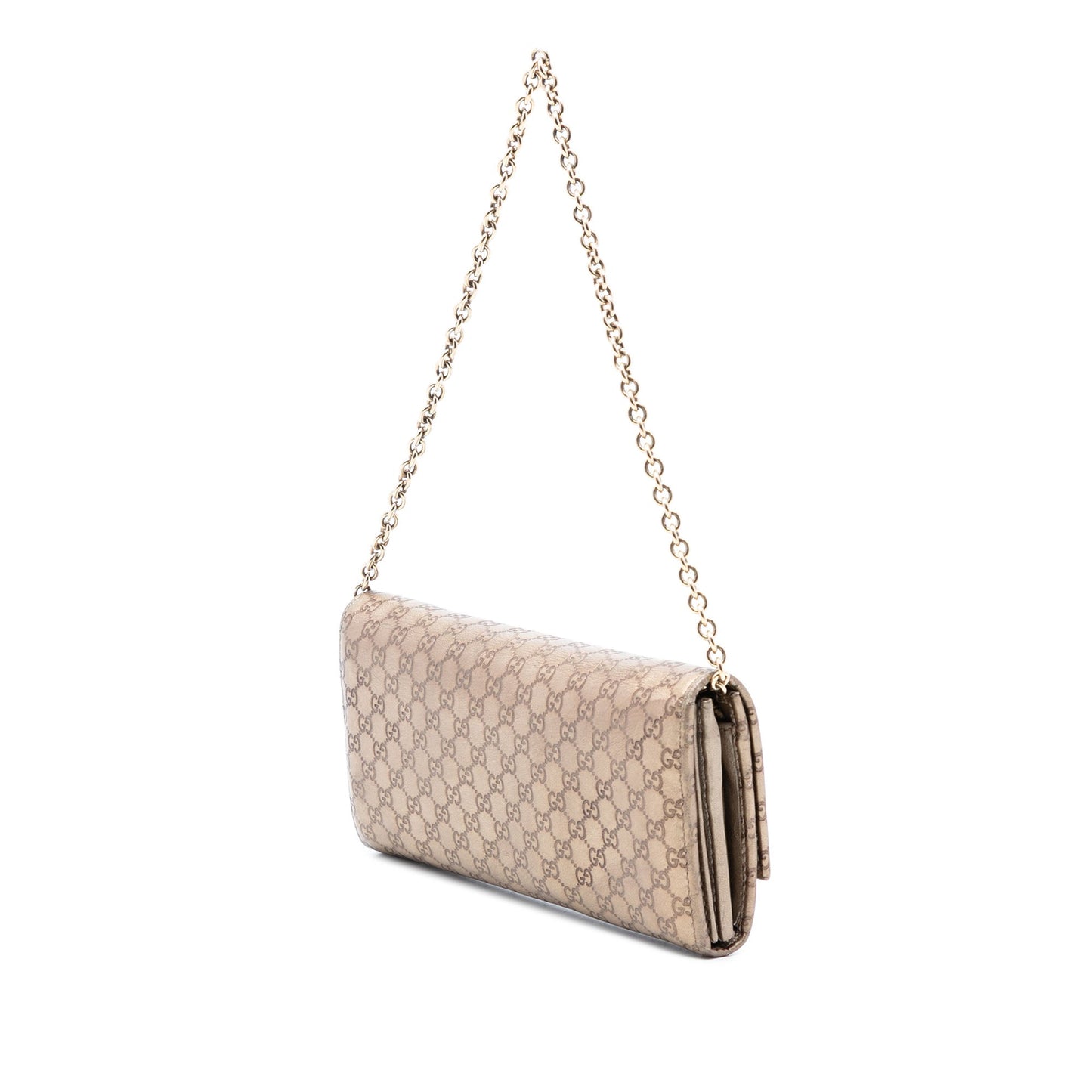 Metallic Microguccissima Dice Wallet On Chain