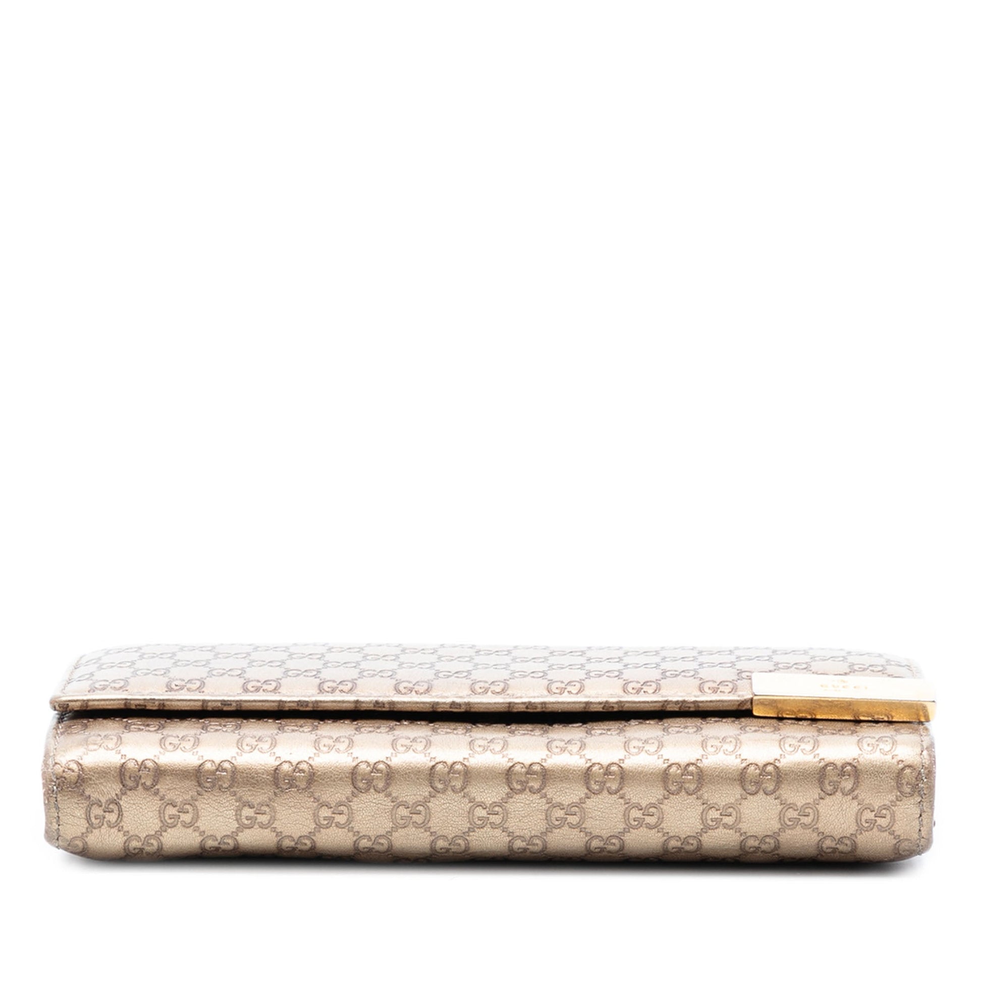 Metallic Microguccissima Dice Wallet On Chain