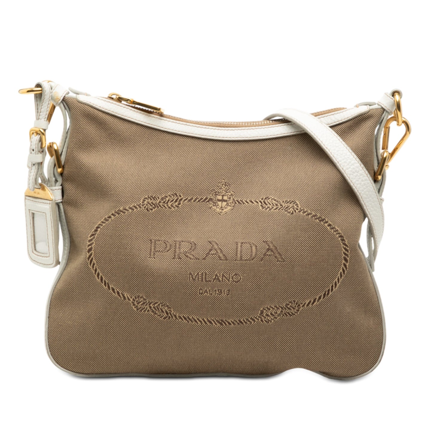 Prada Canvas Canapa Logo Crossbody