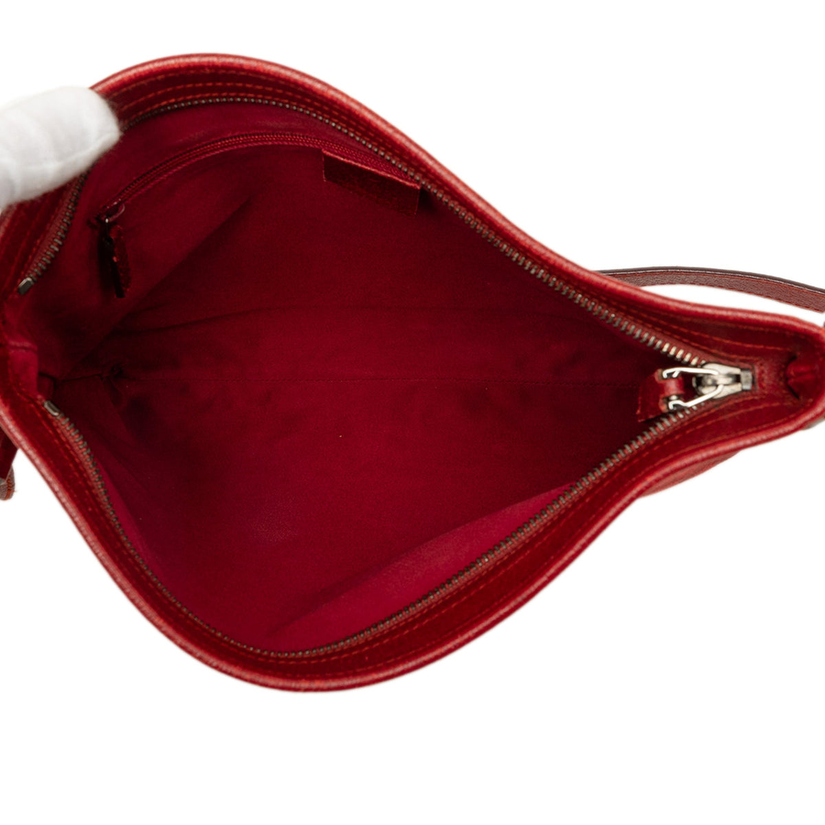 Gucci GG Canvas Crossbody — Red