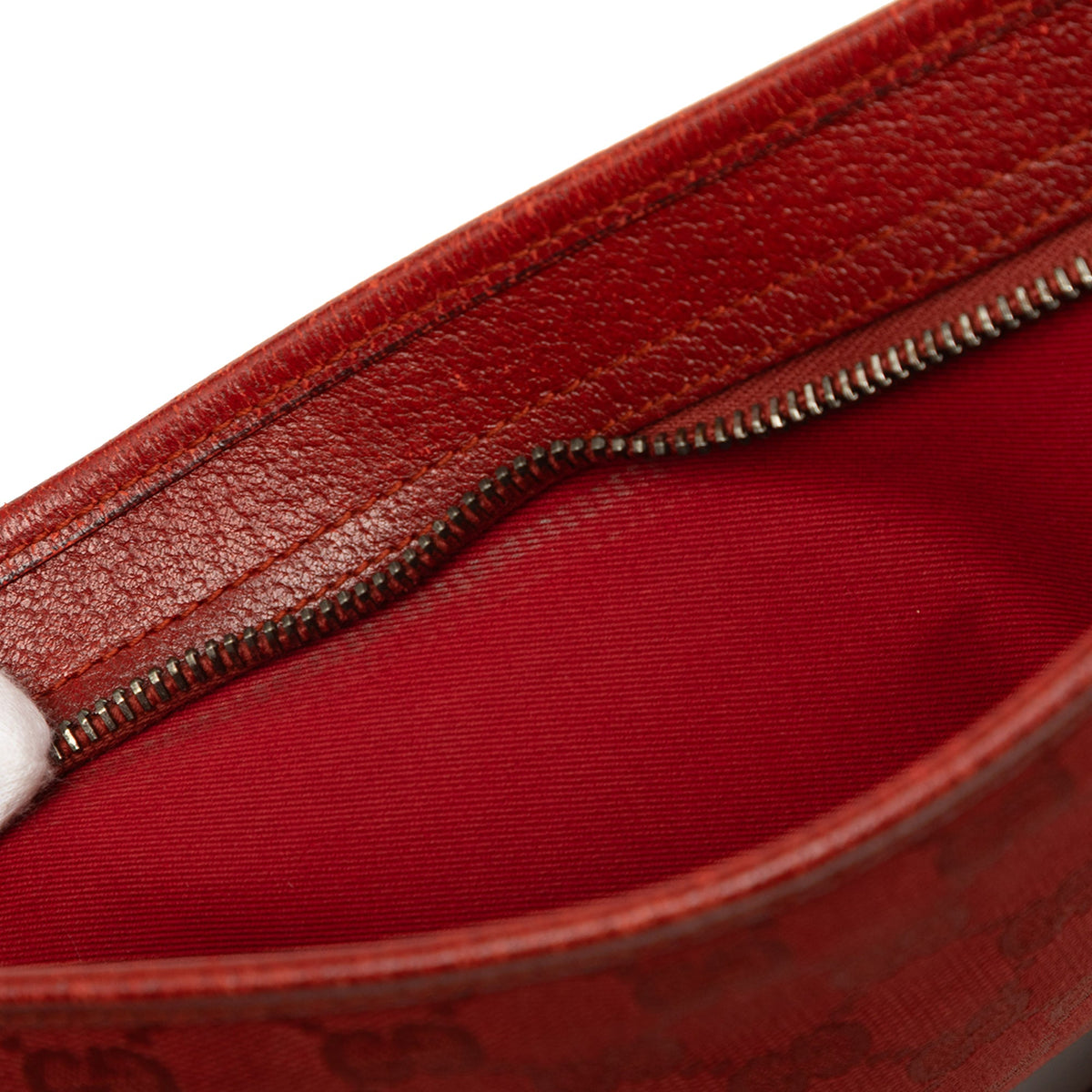 Gucci GG Canvas Crossbody — Red