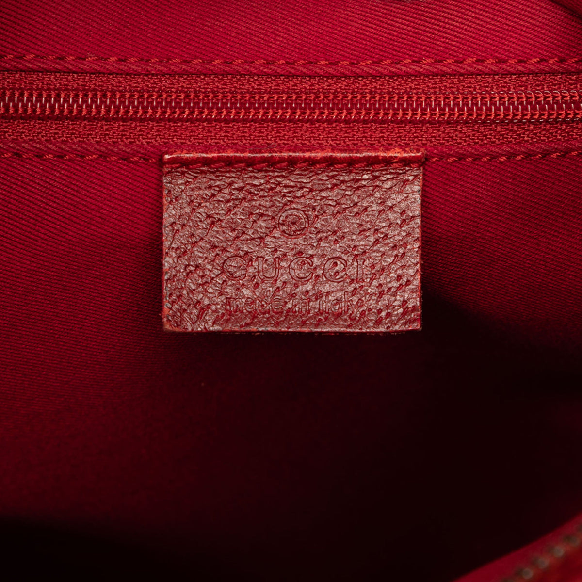Gucci GG Canvas Crossbody — Red