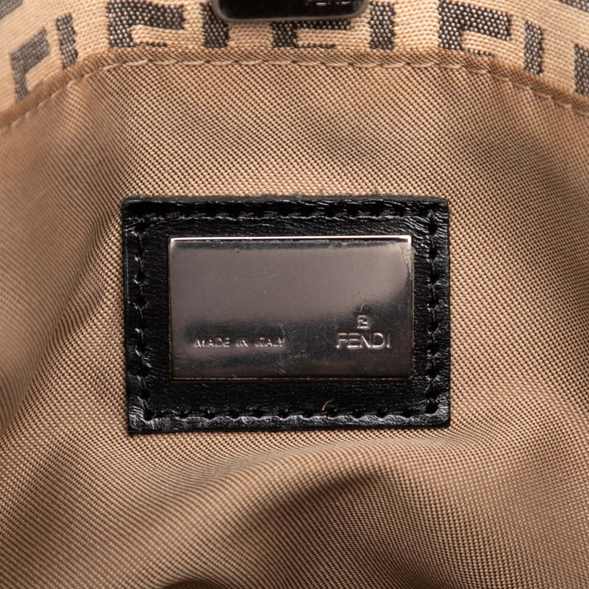Fendi Zucchino Canvas Tote