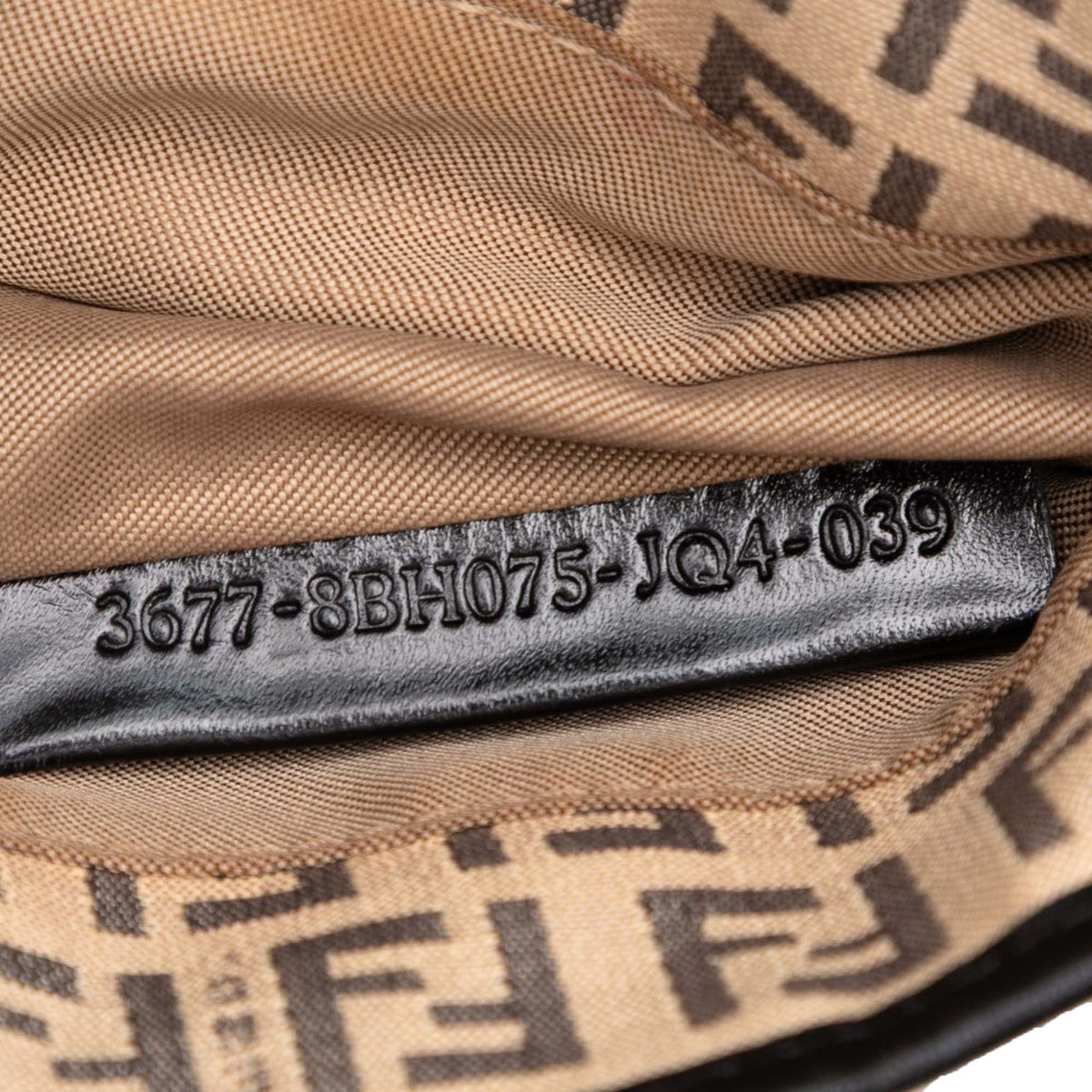 Fendi Zucchino Canvas Tote
