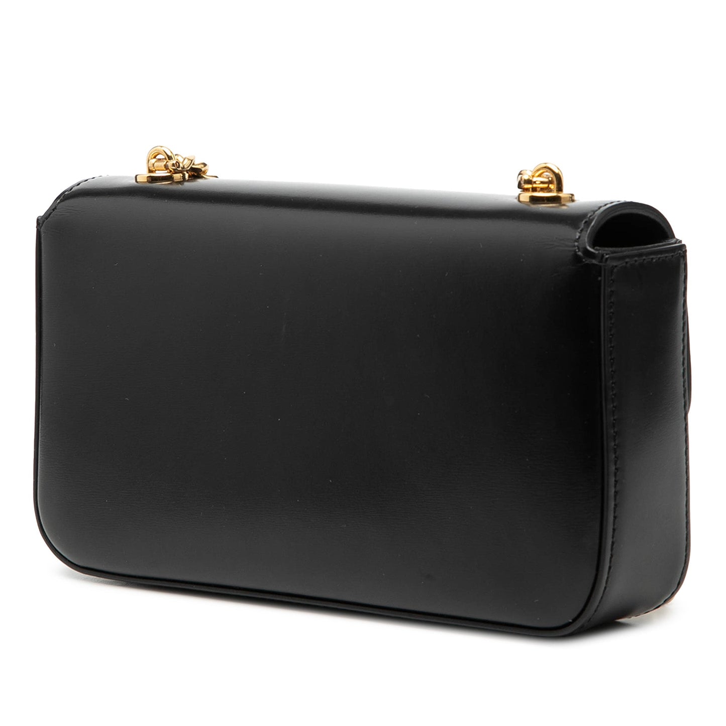 Celine Smooth Calfskin Cuir Triomphe Chain Shoulder Bag