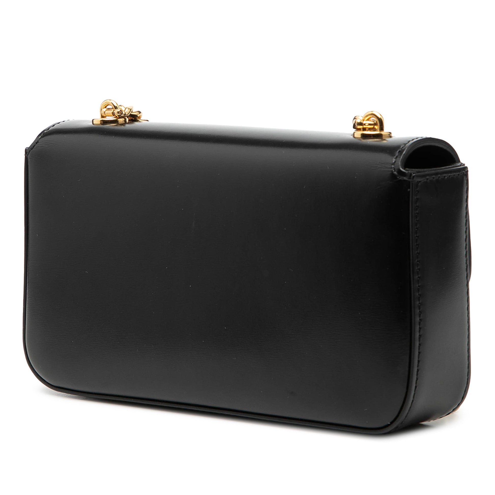 Celine Smooth Calfskin Cuir Triomphe Chain Shoulder Bag