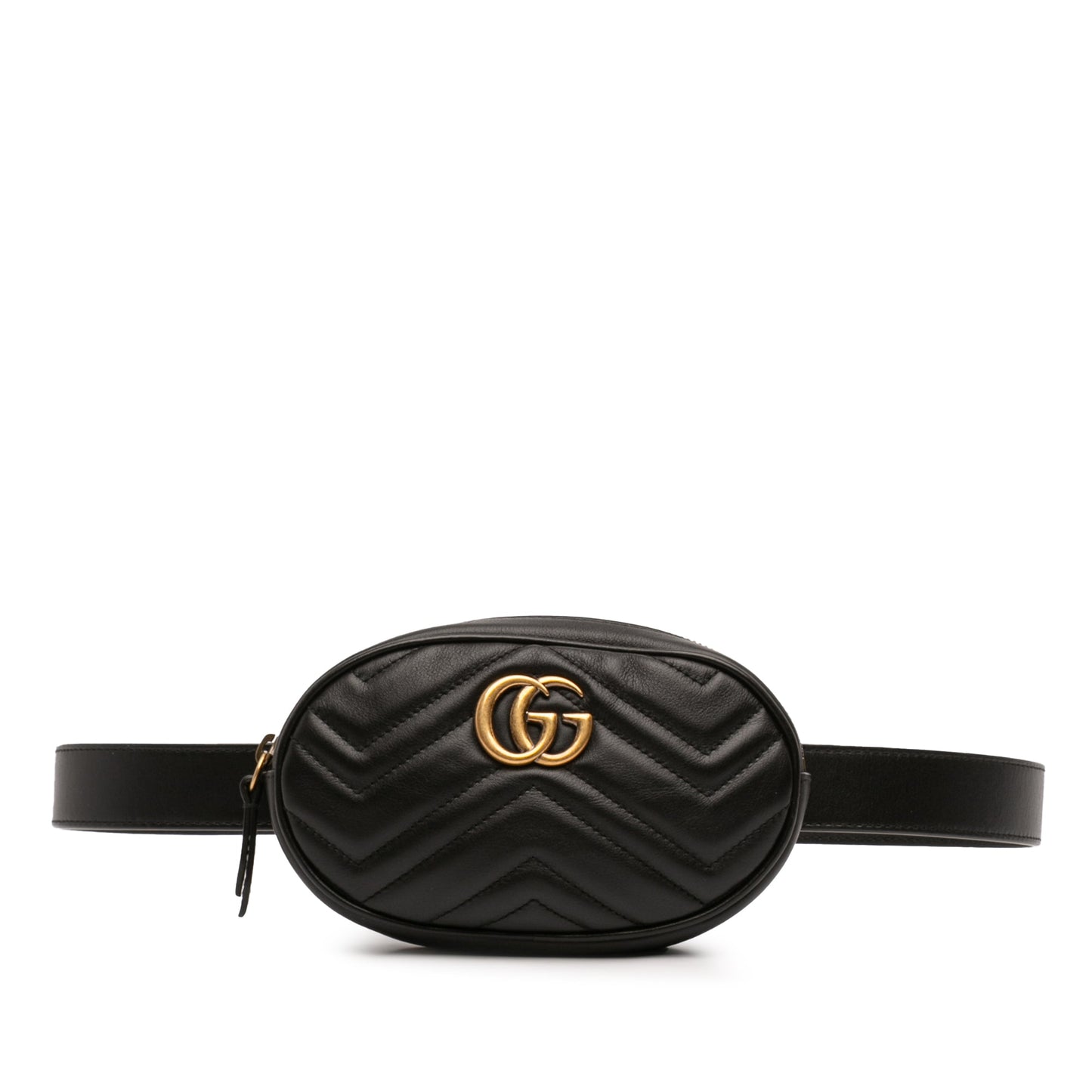 GG Marmont Matelasse Leather Belt Bag