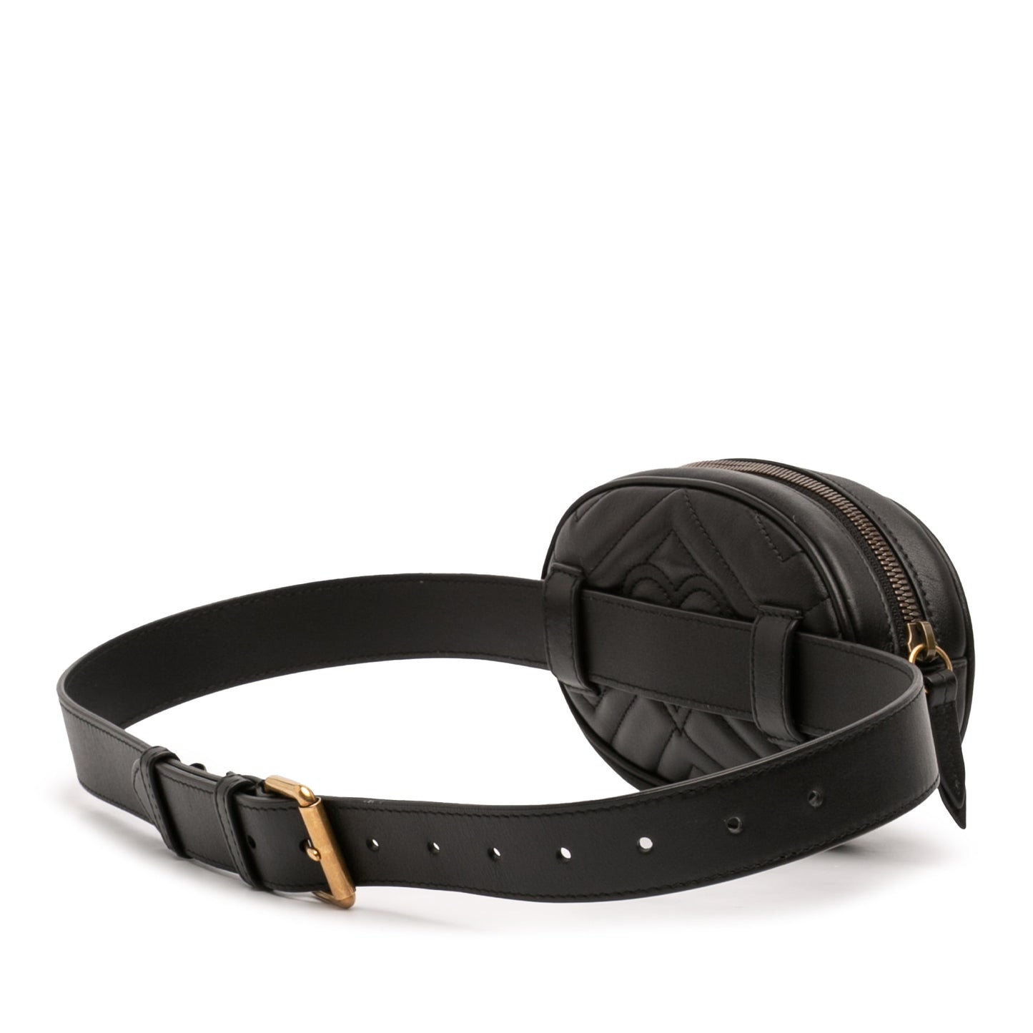 GG Marmont Matelasse Leather Belt Bag